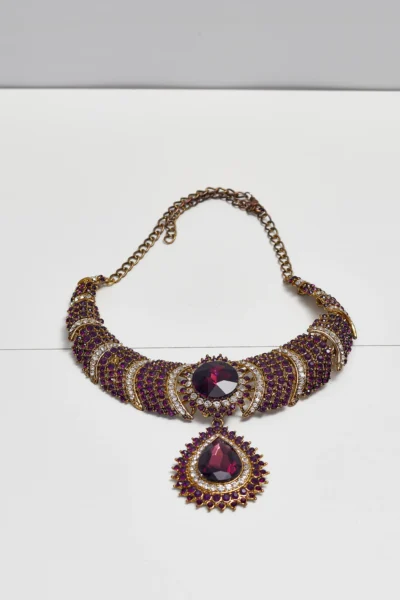 Colier cu cristale vintage