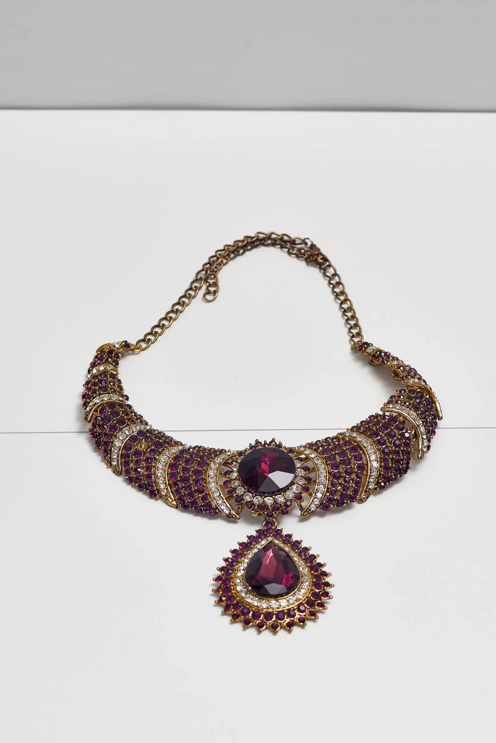 Colier cu cristale vintage