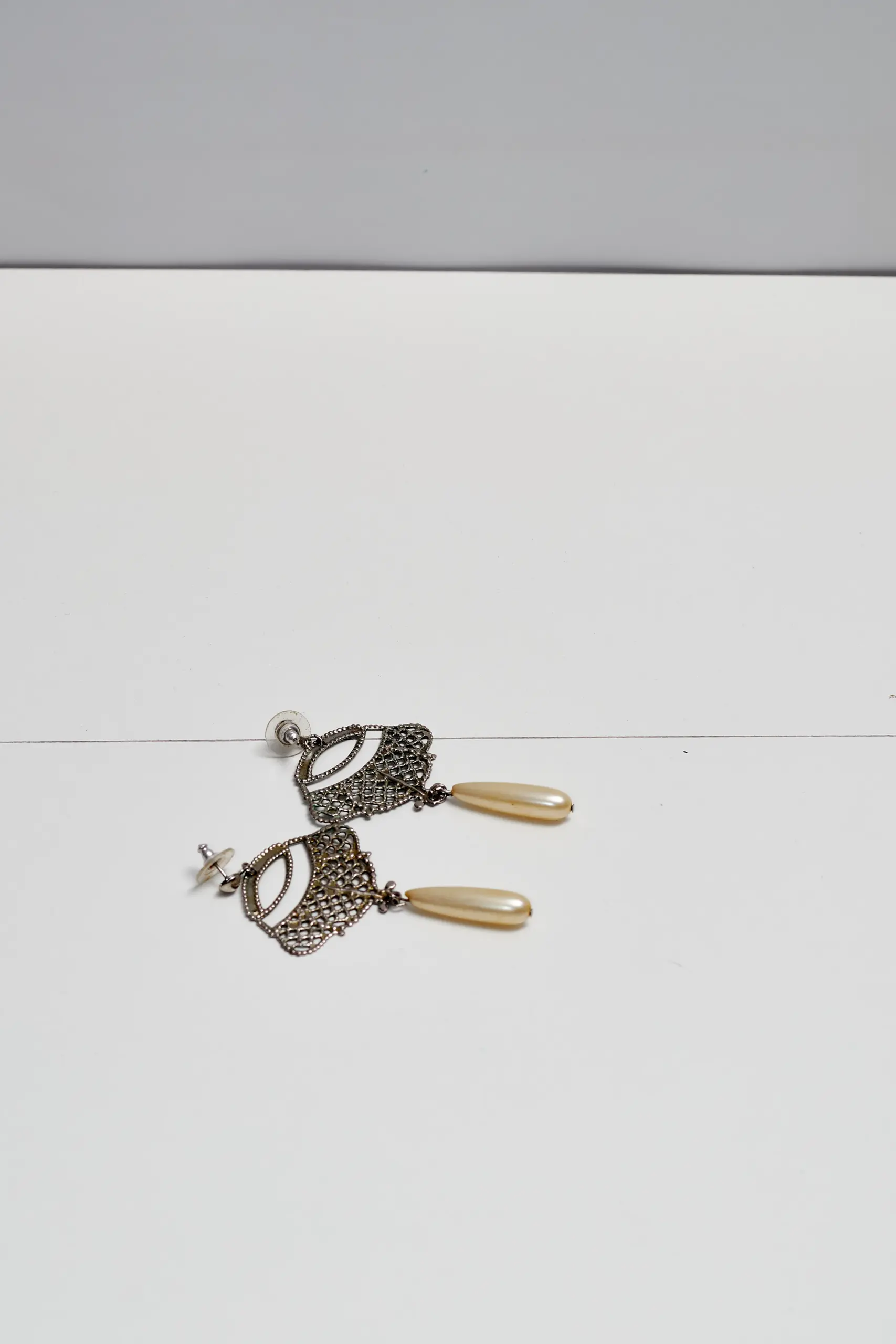 Cercei cu Perlă Vintage - imagine 2