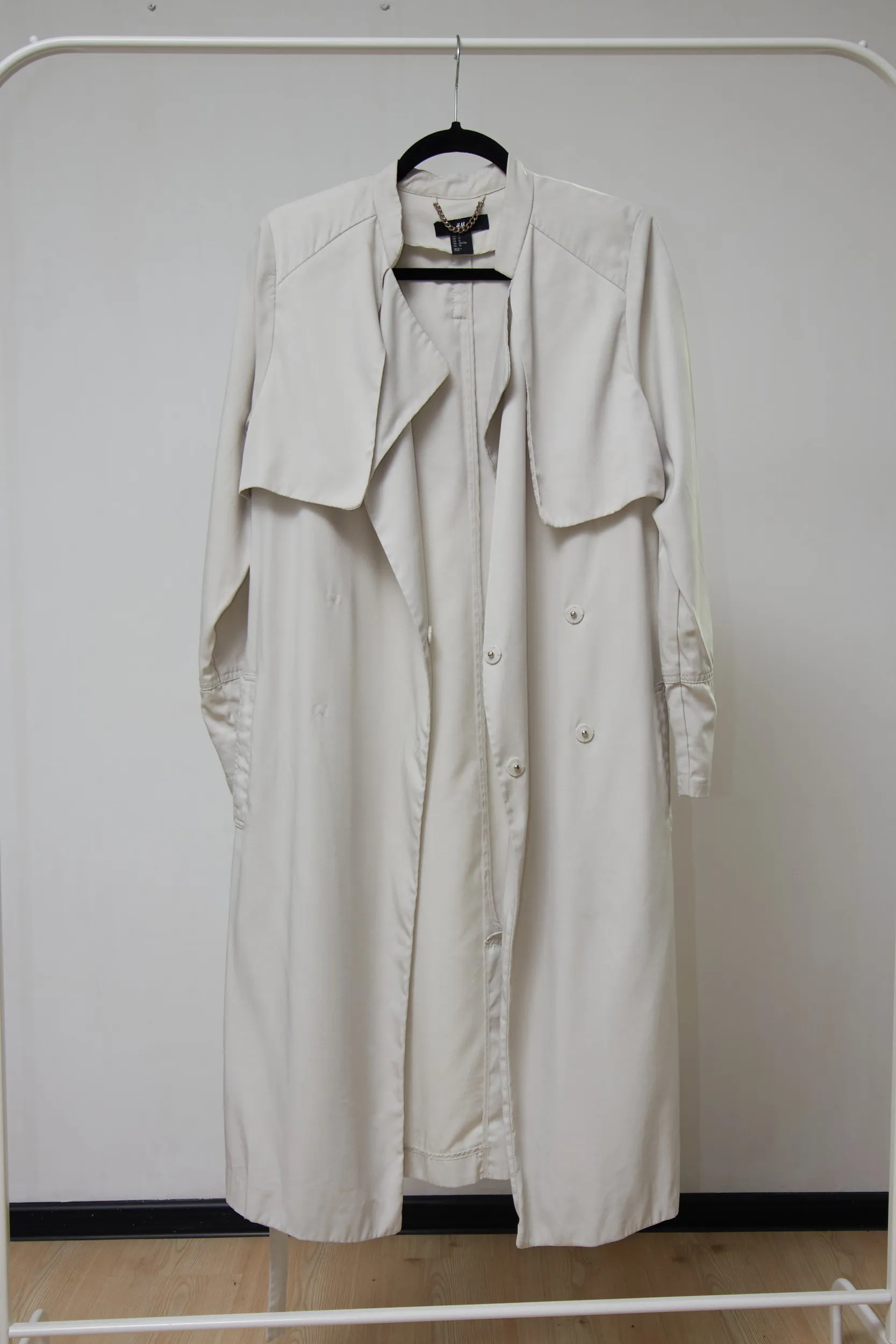 Rochie Trench H&M EU 40- M - imagine 2