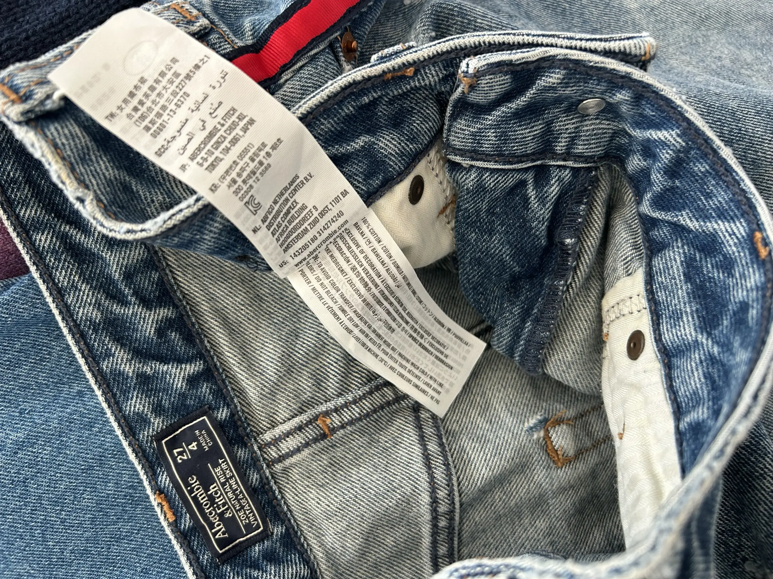 Fustă vintage Abercrombie&Fitch, mărime S - imagine 6