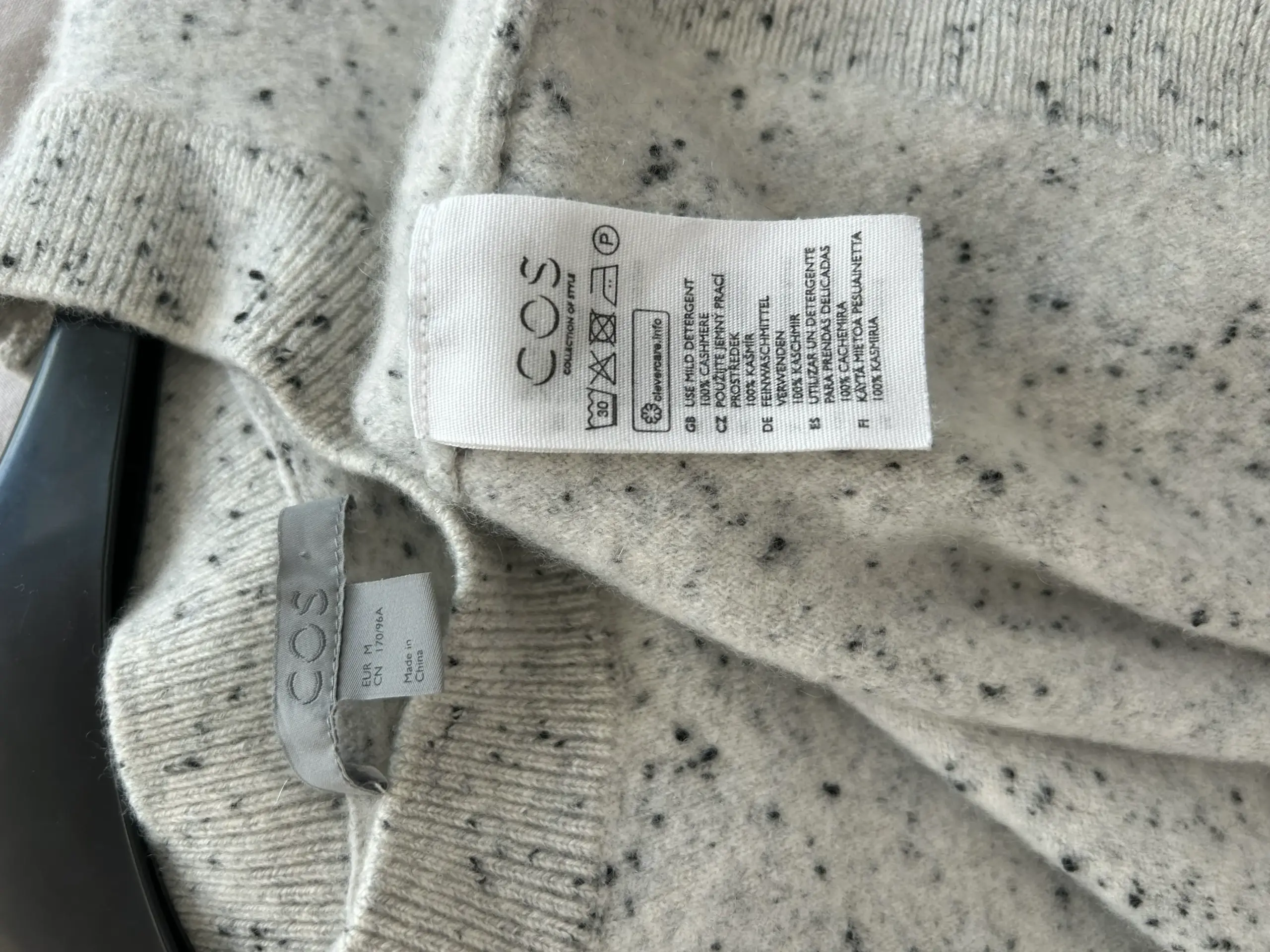 Pulover din cașmir pique COS, mărime M - imagine 6