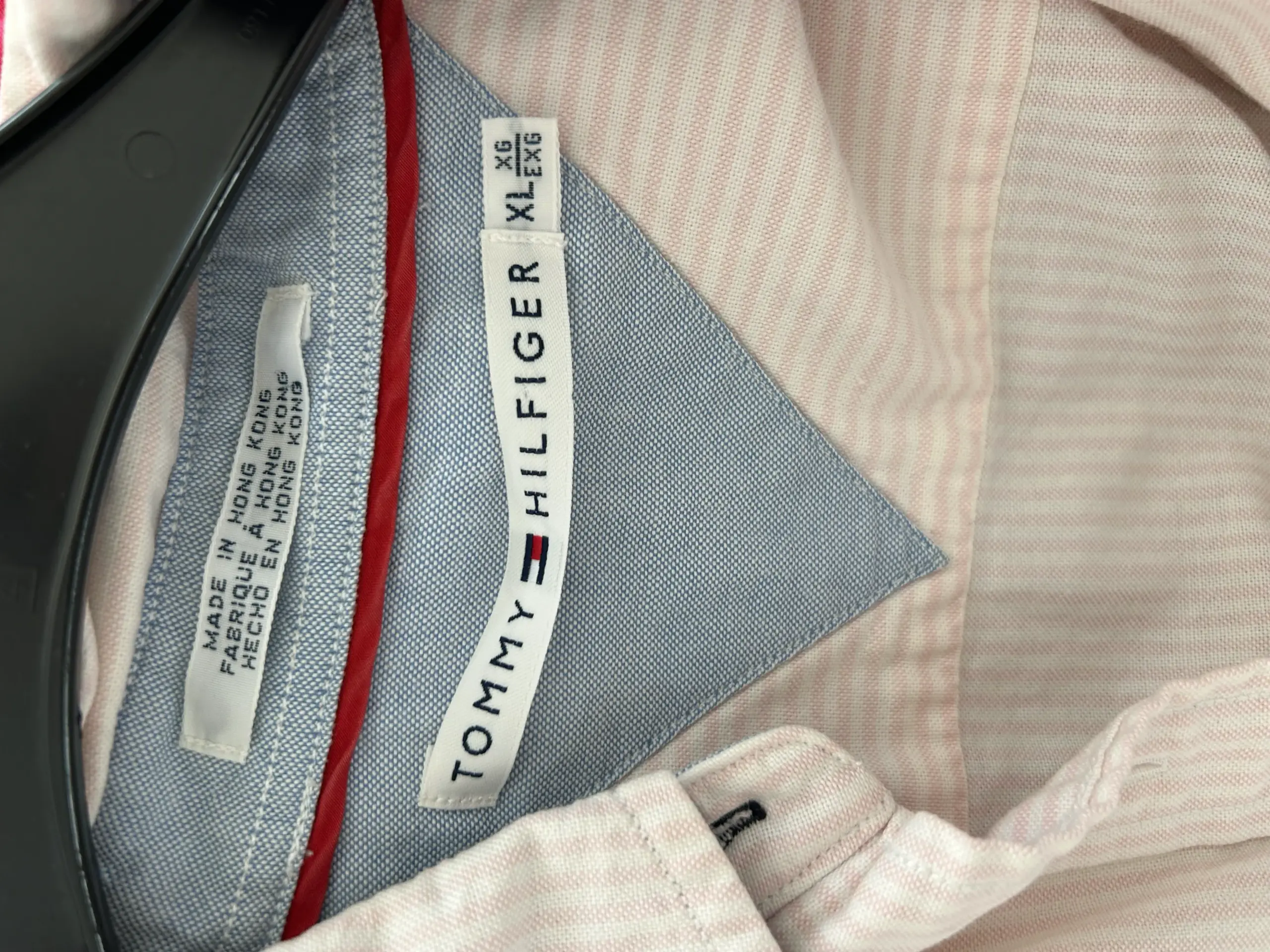 Cămășă dungată Tommy Hilfiger Vintage, mărime XL - imagine 6