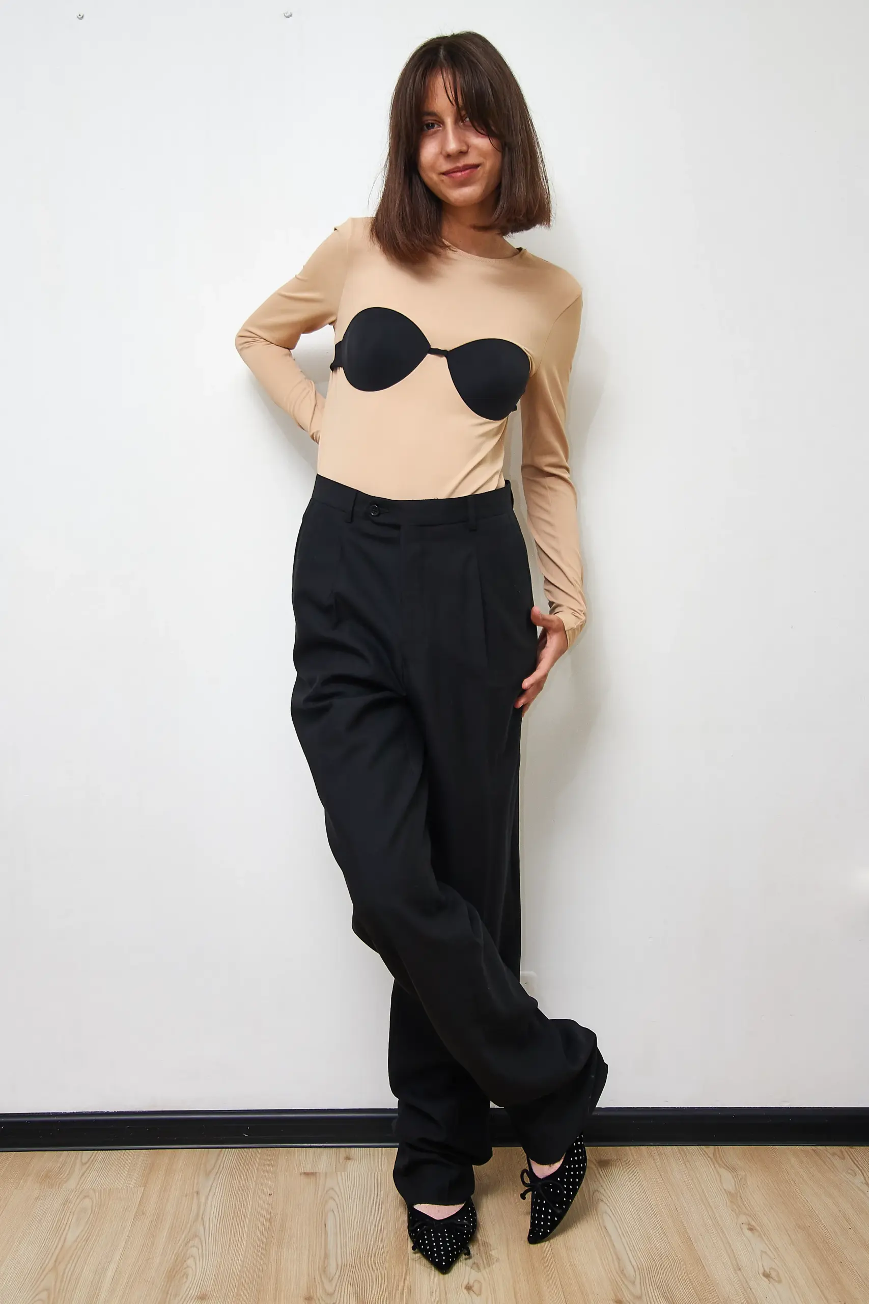 Body cu sutien integrat Margiela pentru H&M marime EU 42/M - imagine 2