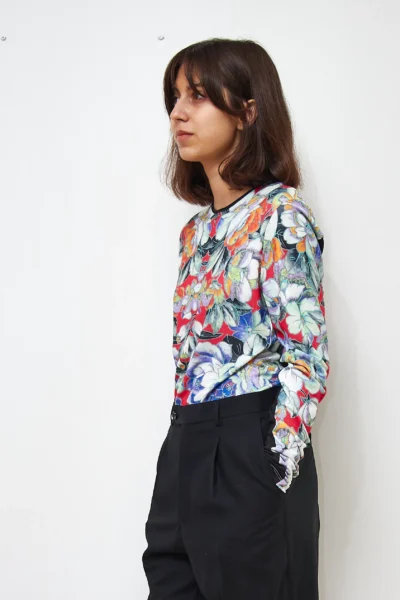 Bluză Clover Canyon cu imprimeu psihedelic, mărime M/L
