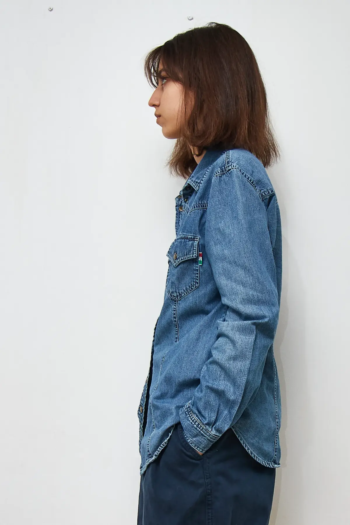 Cămășă din denim Moschino, mărime EU 40/M - imagine 3