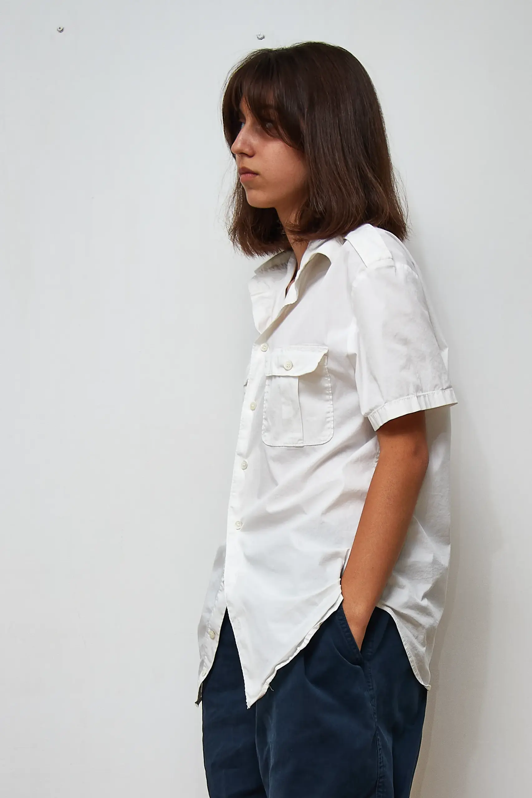 Cămașă vintage Armani, M - imagine 3