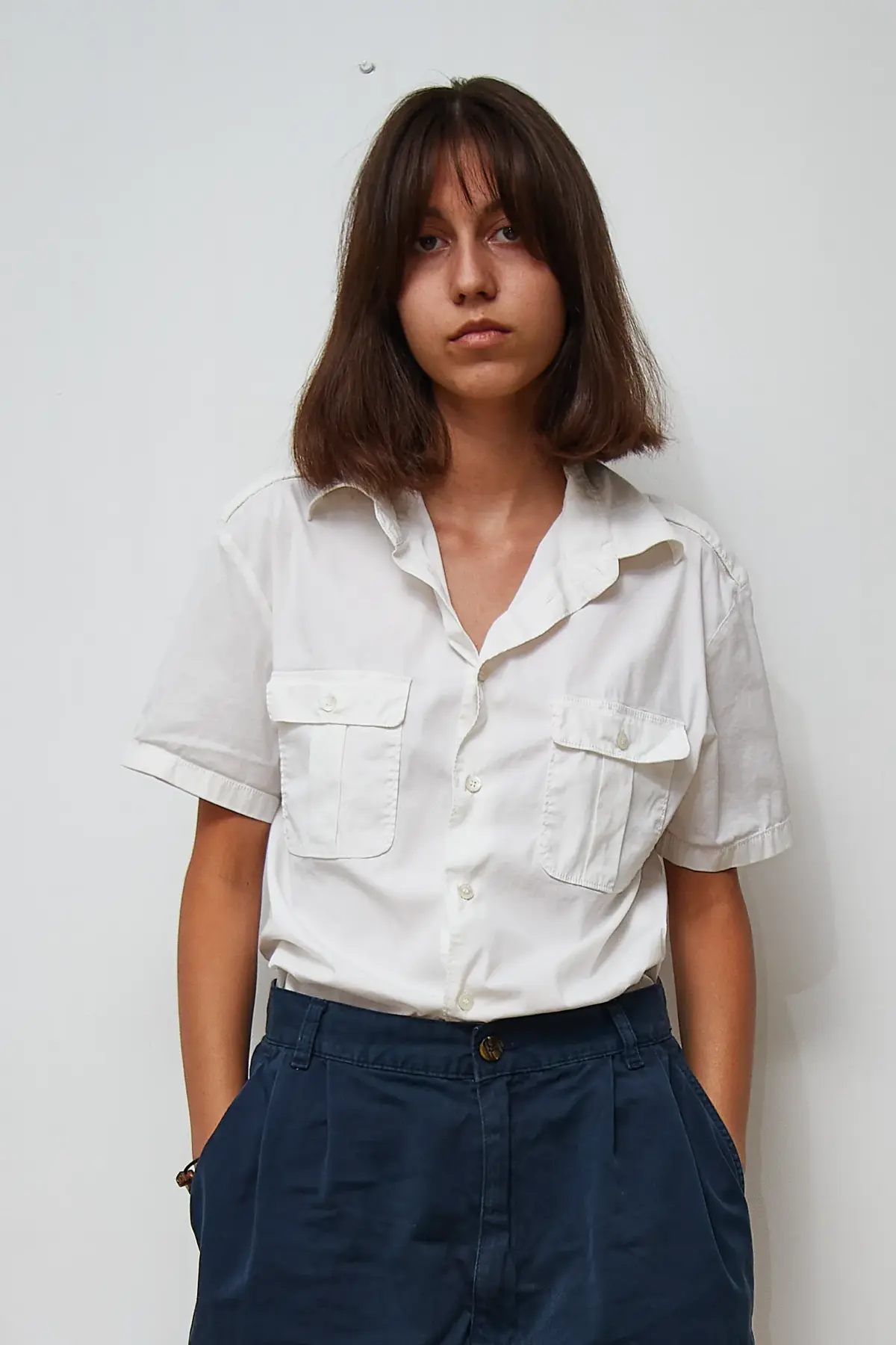 Cămașă vintage Armani, M - imagine 4