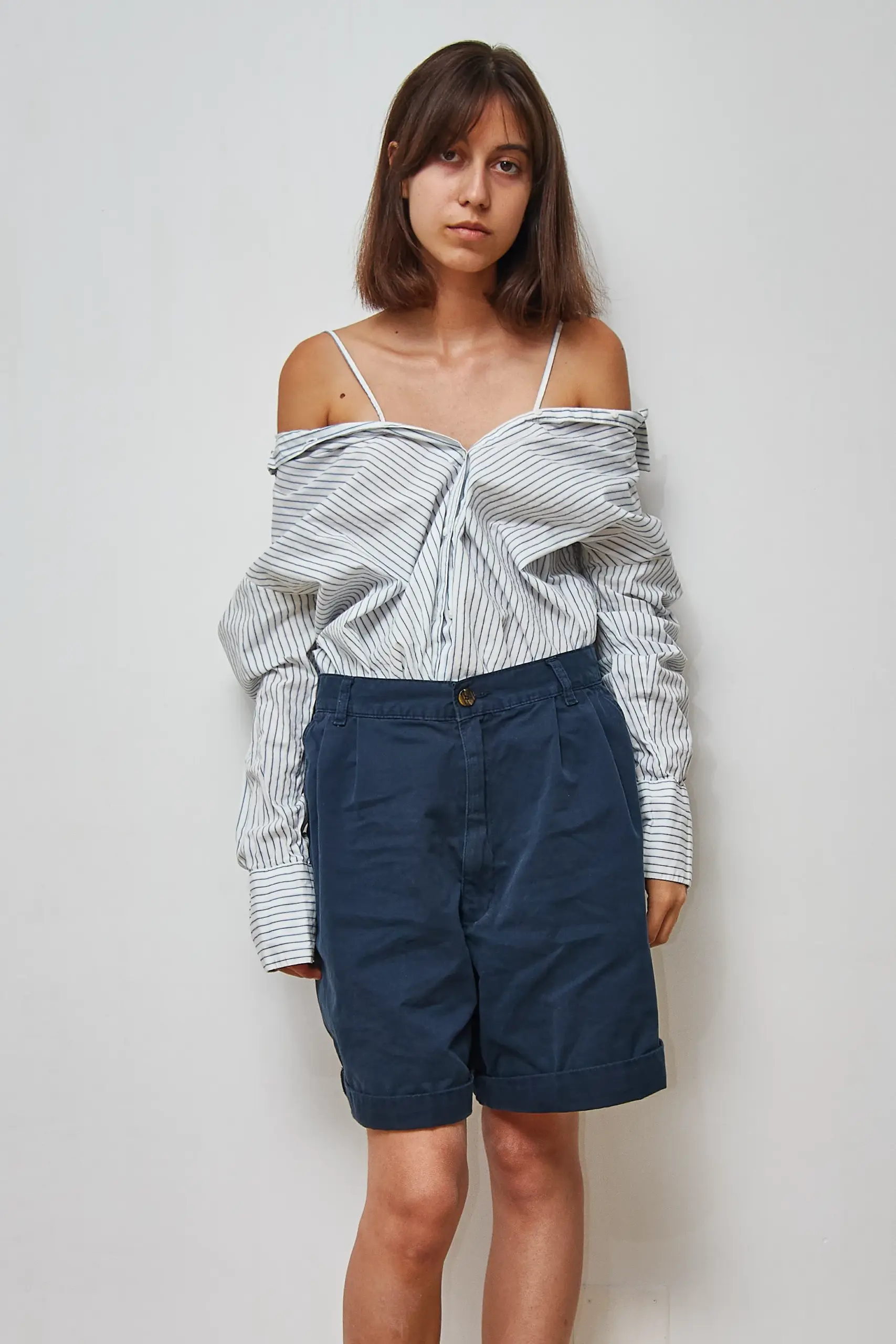 Cămășă de bumbac 2-way, L - imagine 6