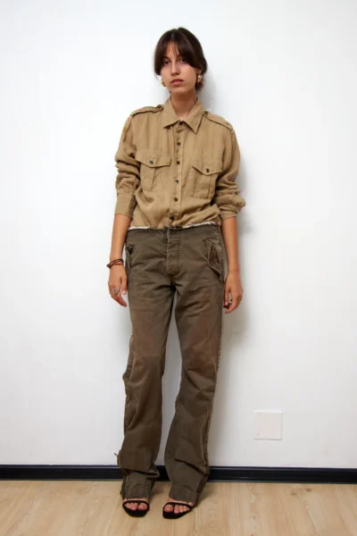 Pantaloni military vintage, marime M