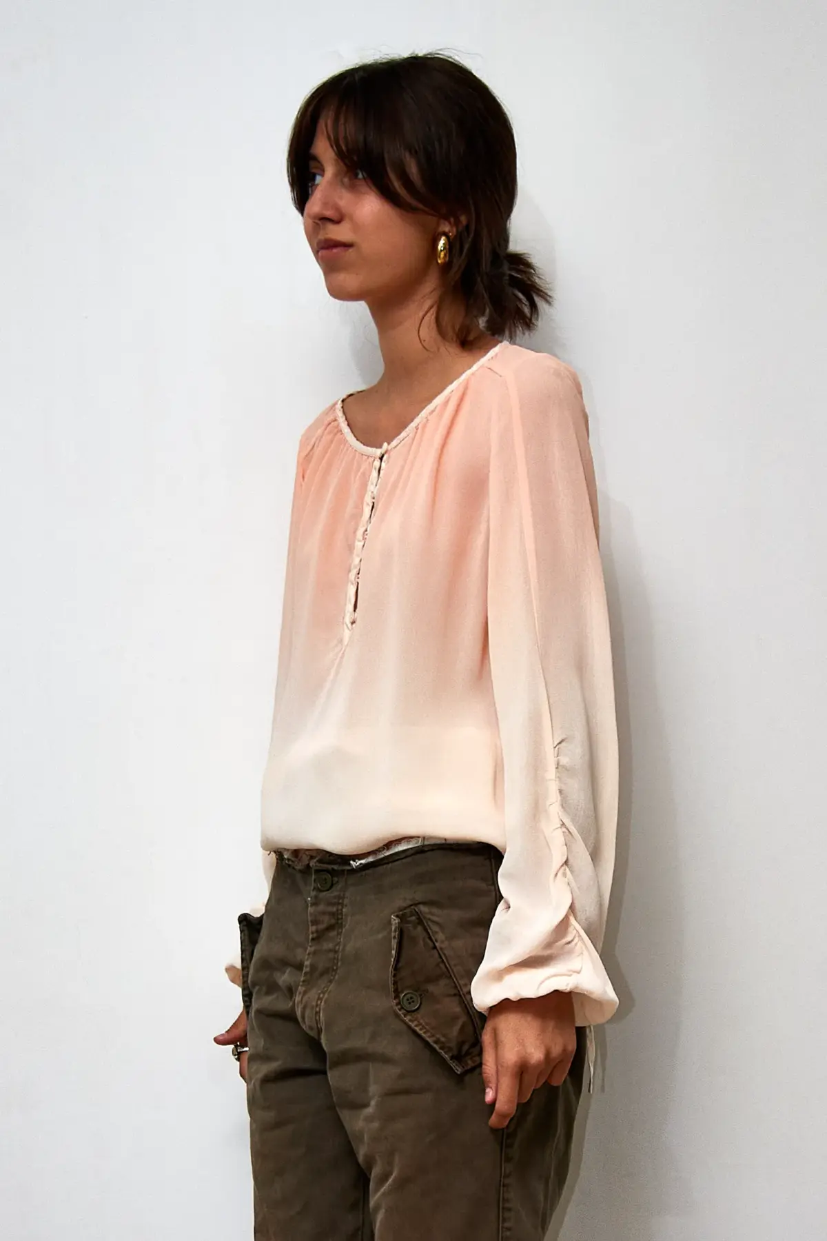 Cămășă in degrade, mărime EU 40/M - imagine 4