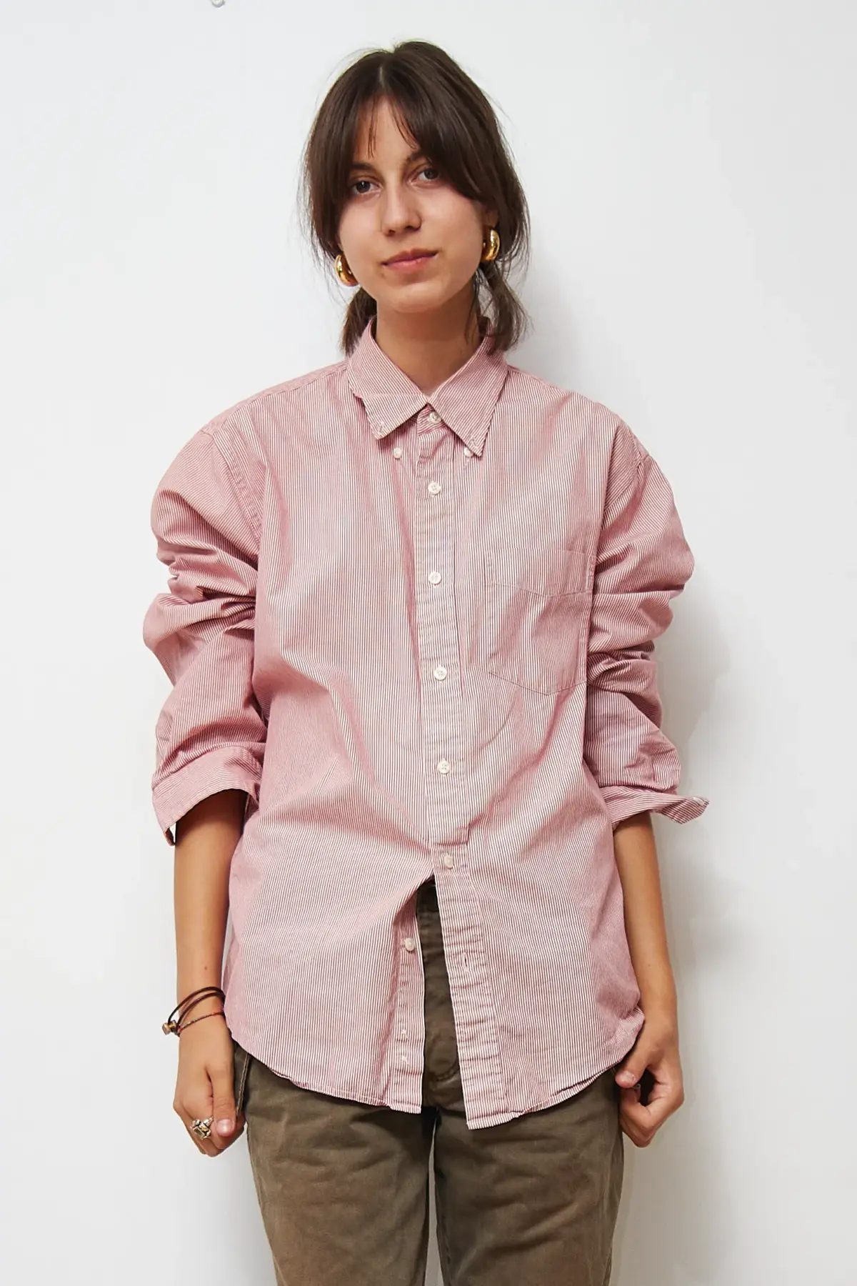 Cămașă vintage GAP cu dungi, mărime M