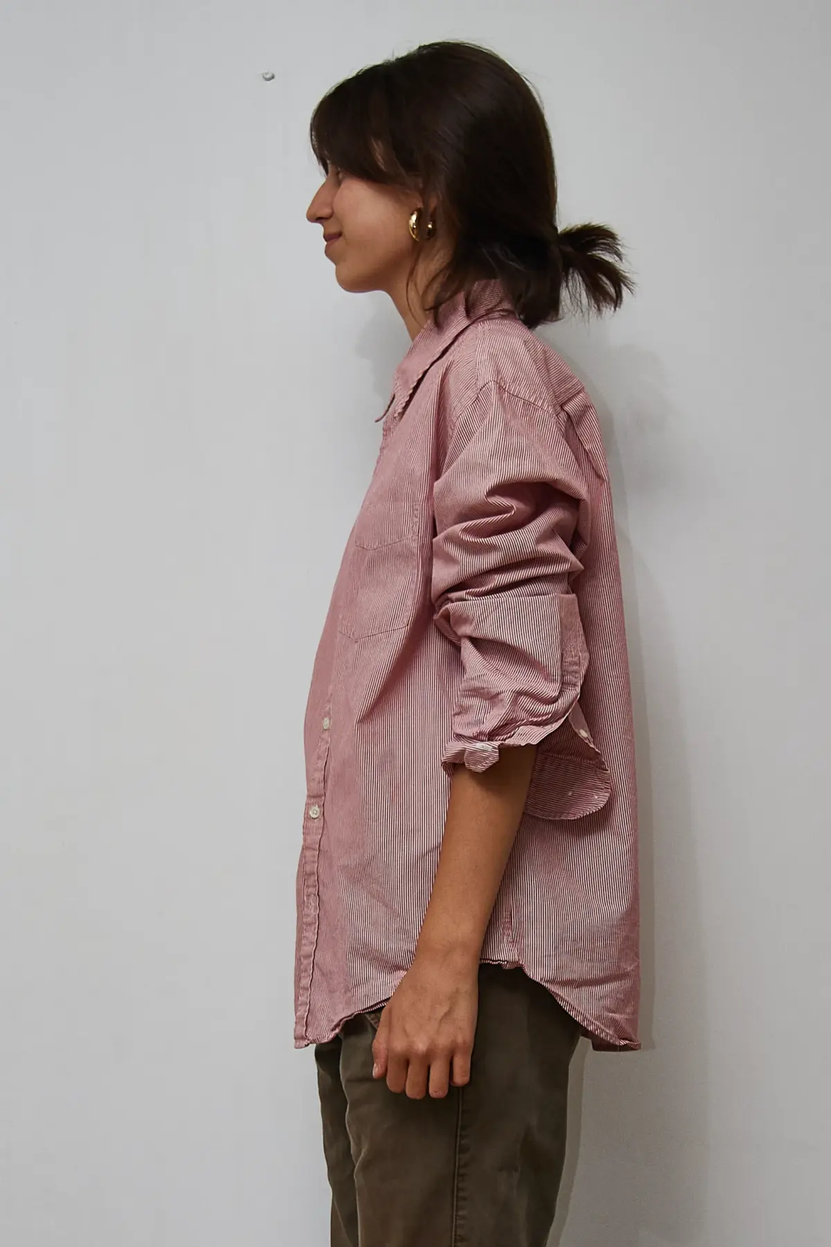 Cămașă vintage GAP cu dungi, mărime M - imagine 2