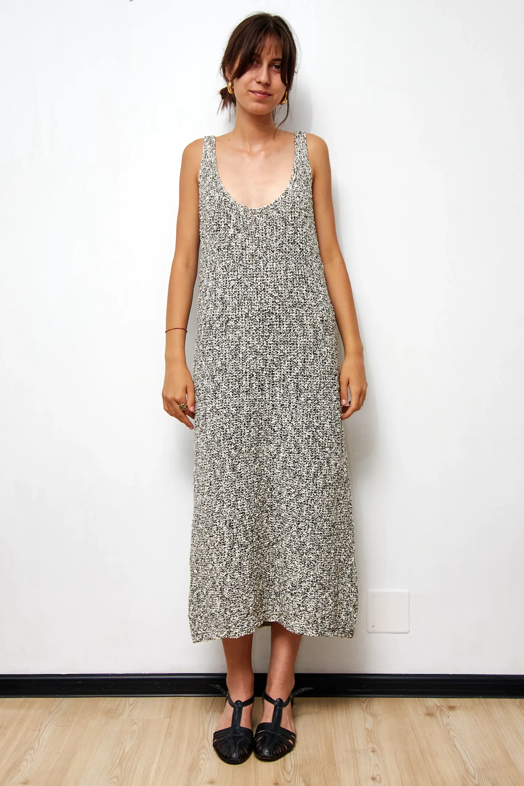 Rochie de bumbac tricotat Zara, S - imagine 2