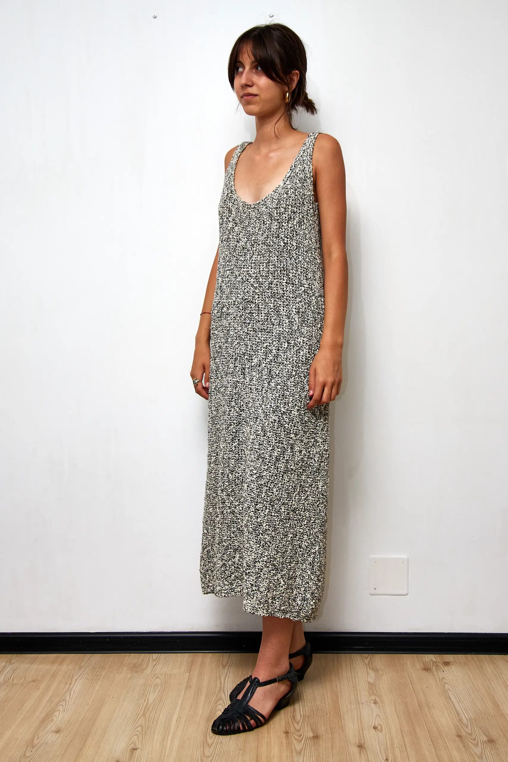 Rochie de bumbac tricotat Zara, S