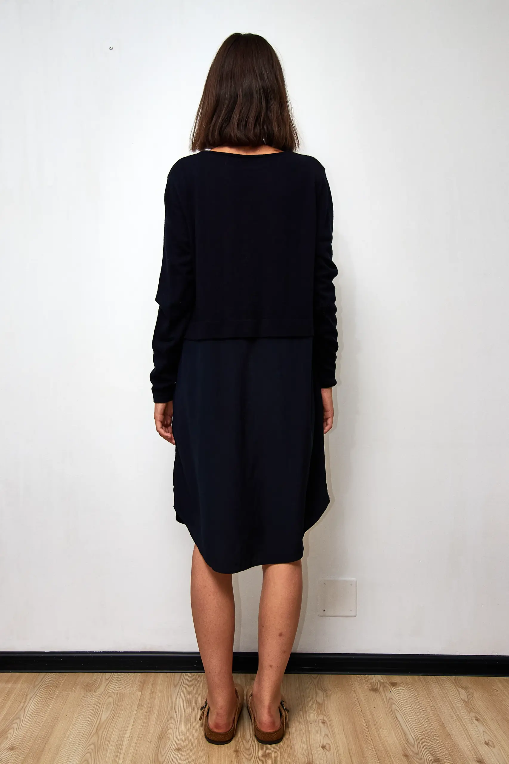 Rochie Duo COS, lână și mătase, mărime L - imagine 3