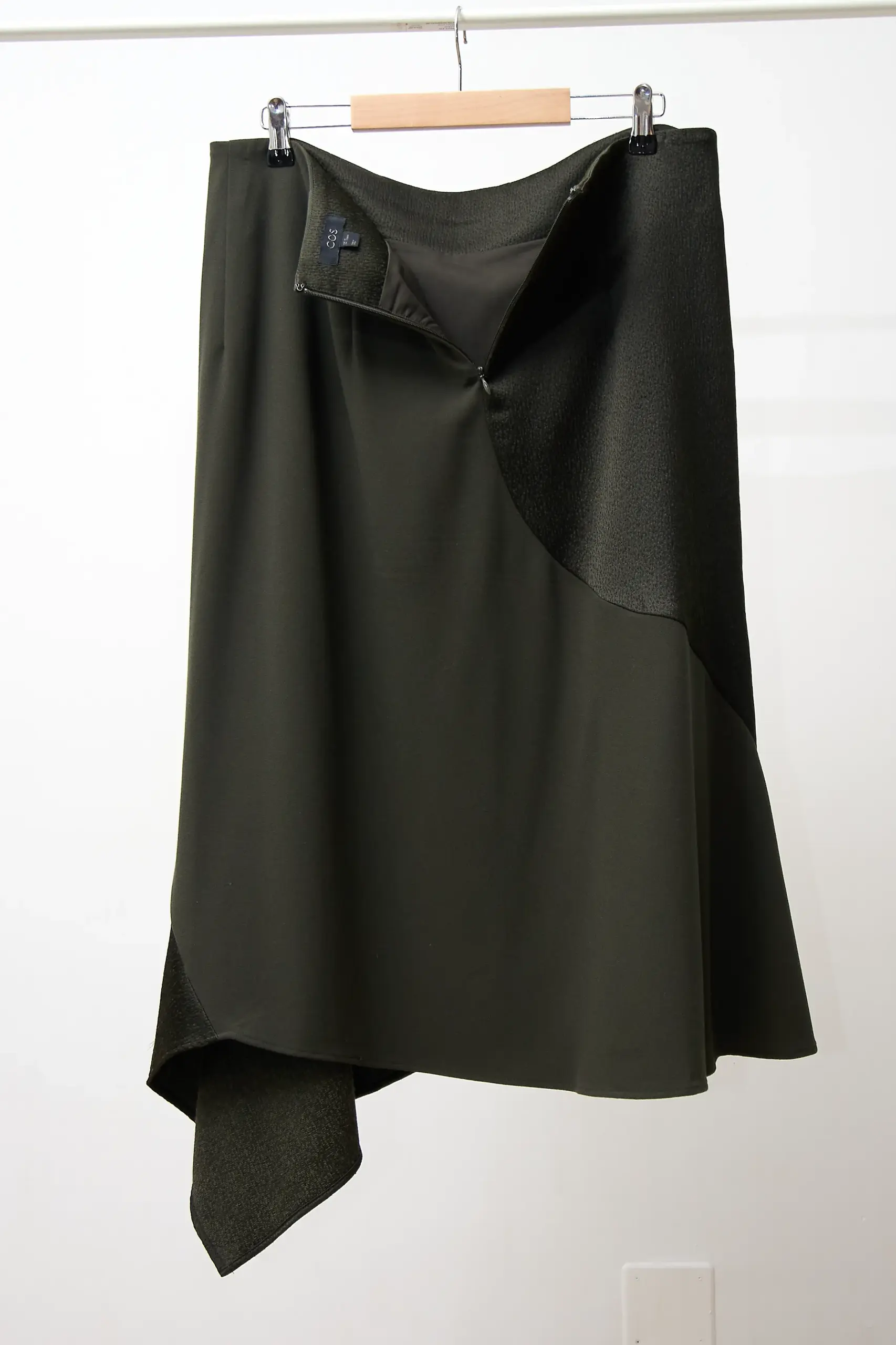 Fustă verde COS, mărime EU 44/L - imagine 3