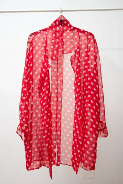 Tunica transparentă vintage, mărime L