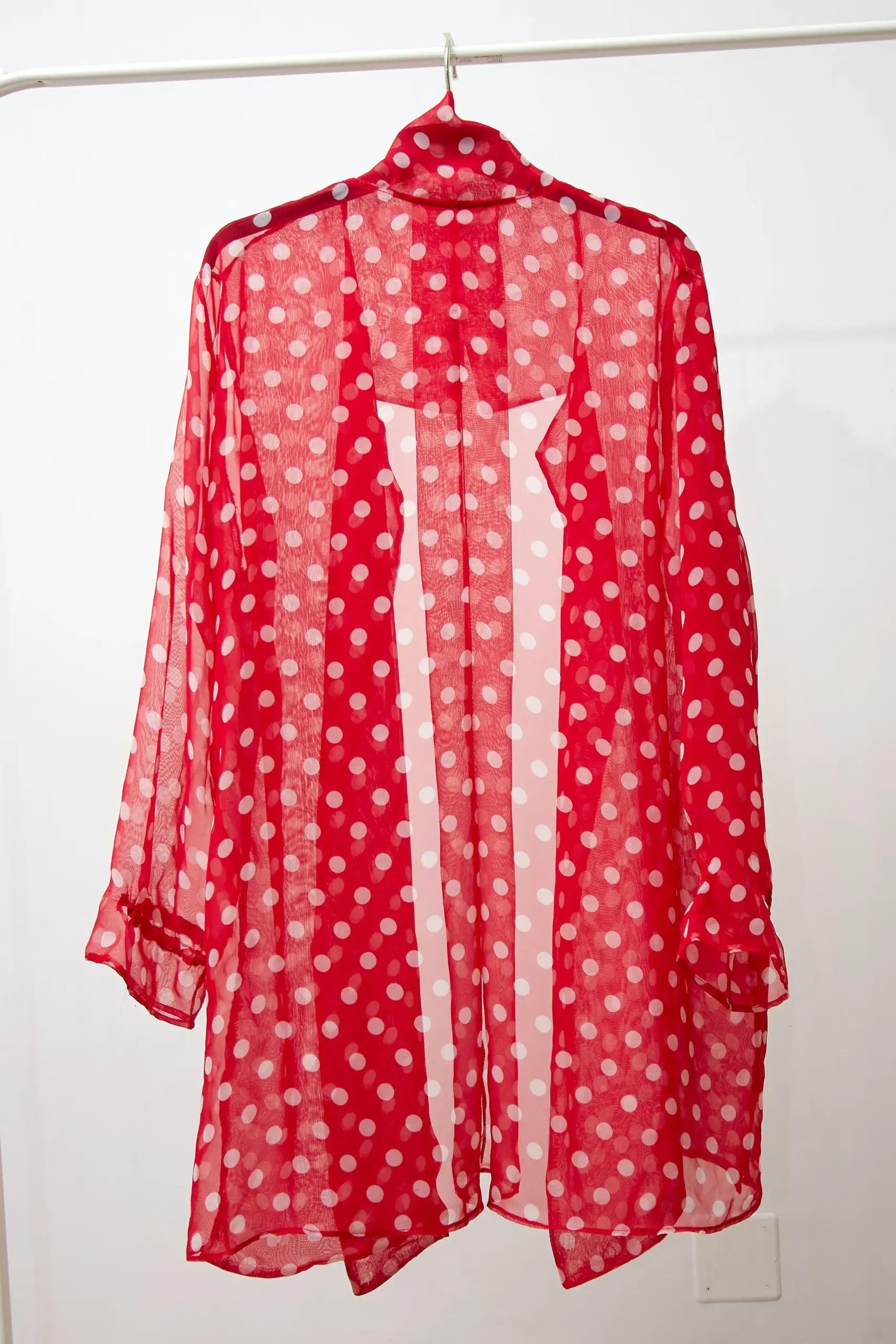 Tunica transparentă vintage, mărime L - imagine 2