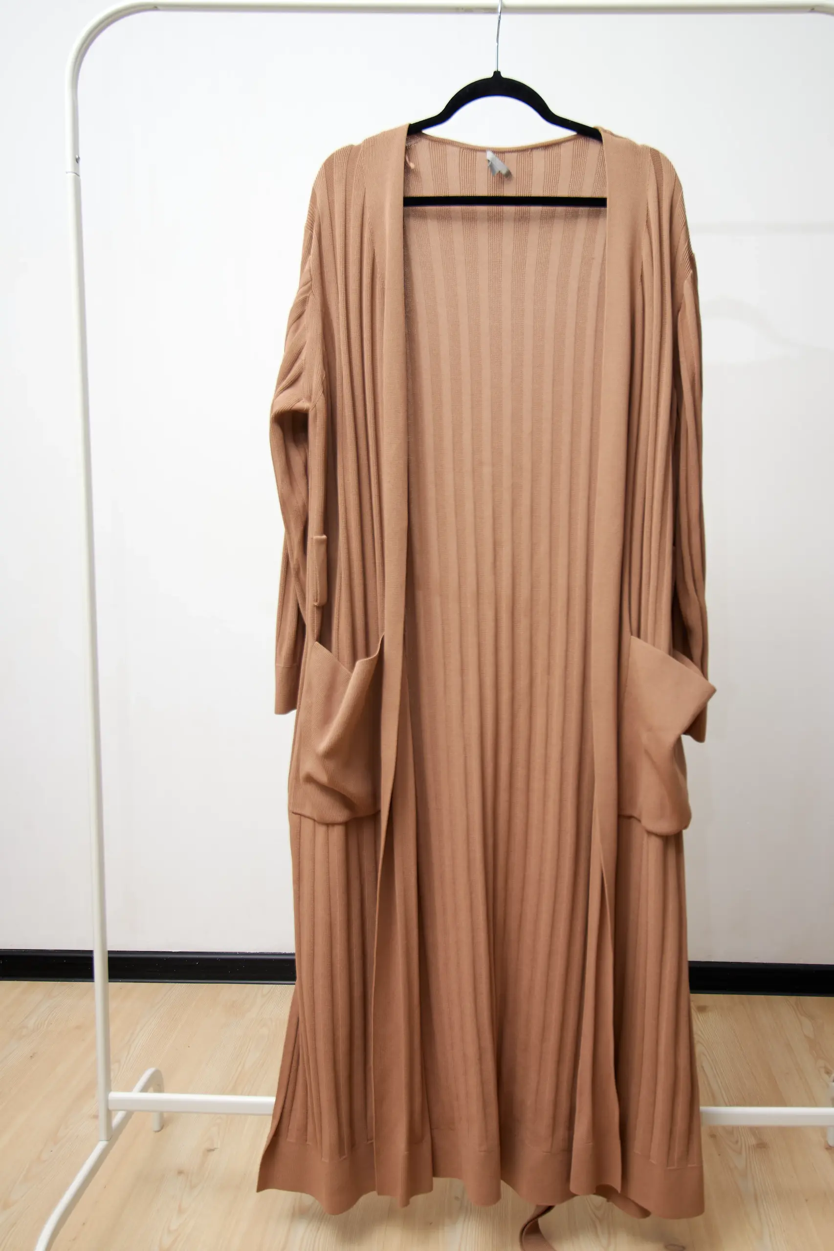 Cardigan COS din tricot greu Cappuccino, L - imagine 5