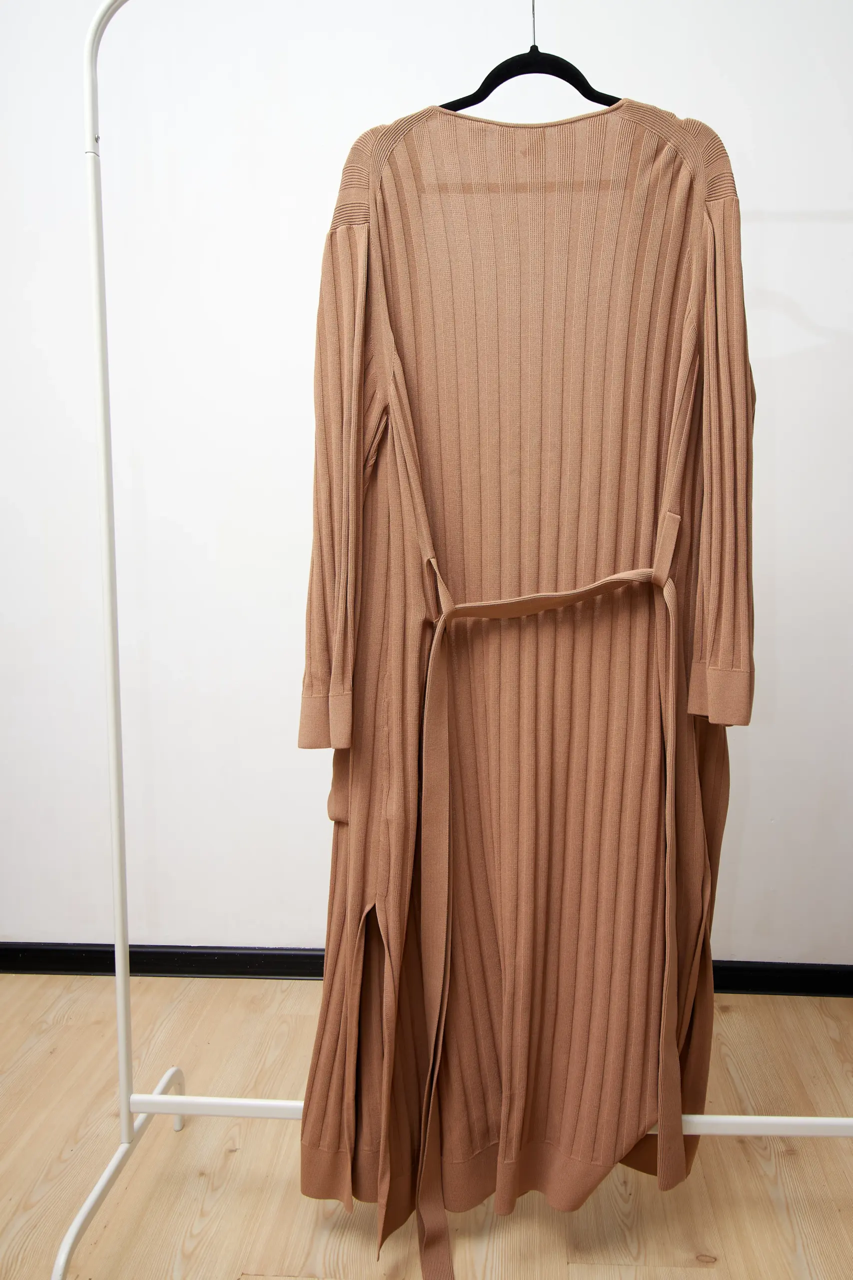 Cardigan COS din tricot greu Cappuccino, L - imagine 2