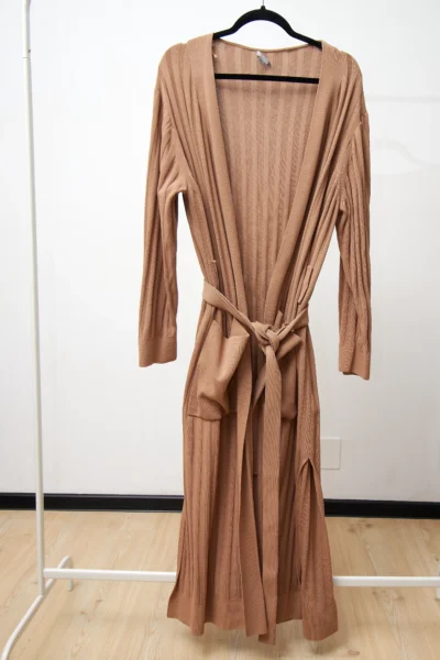 Cardigan COS din tricot greu Cappuccino, L