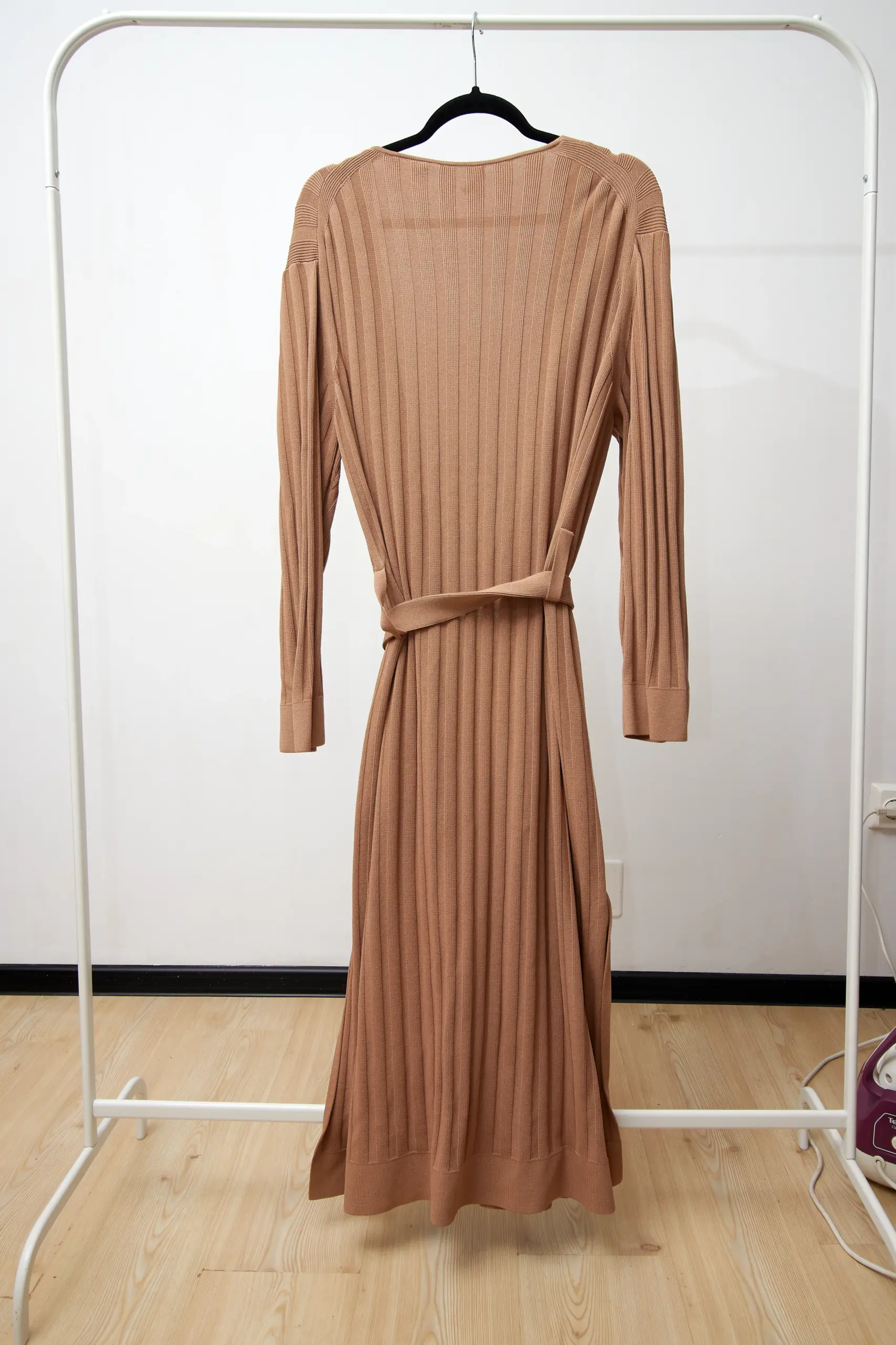 Cardigan COS din tricot greu Cappuccino, L - imagine 3