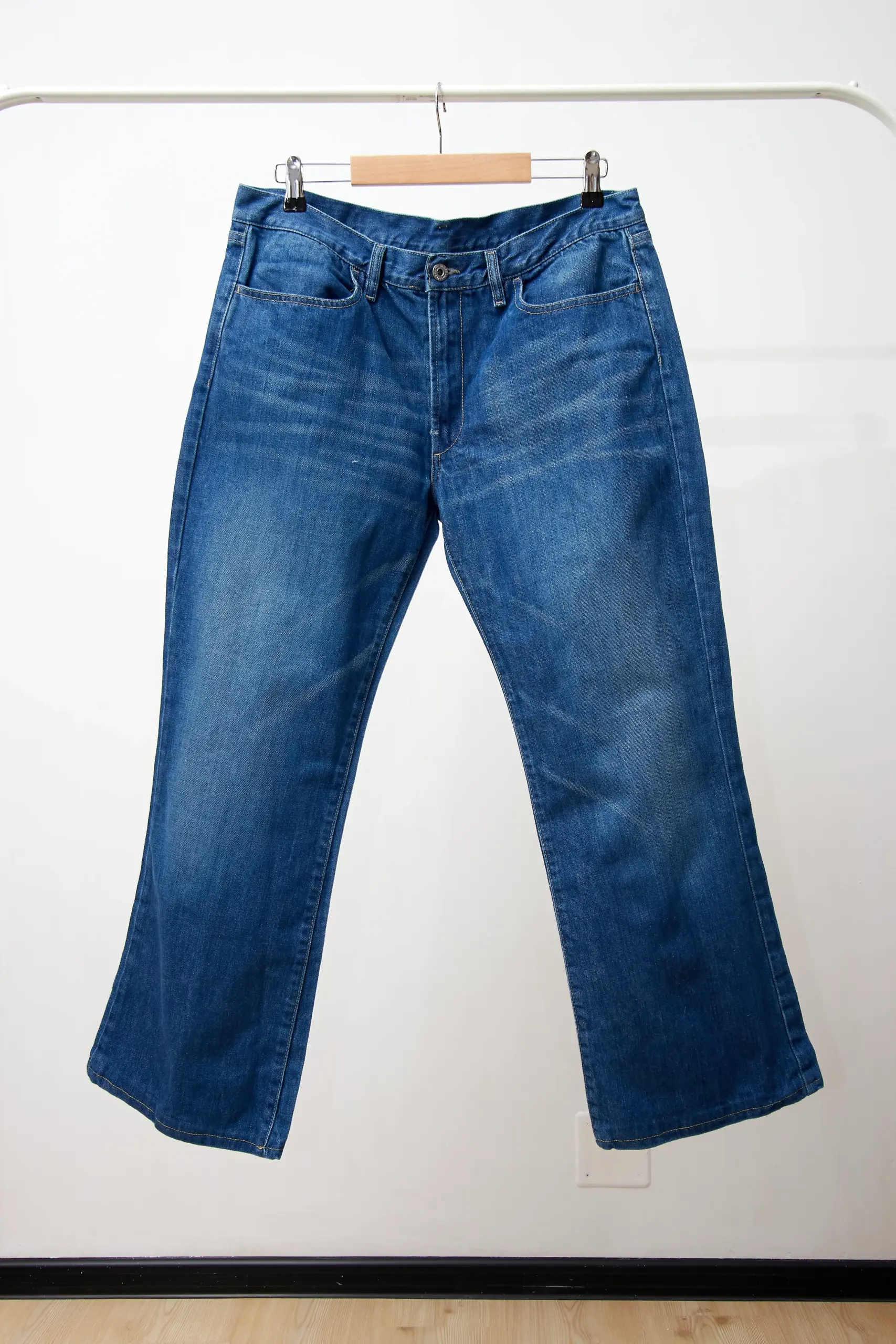 Blugi Diesel cropped, W33 - imagine 2