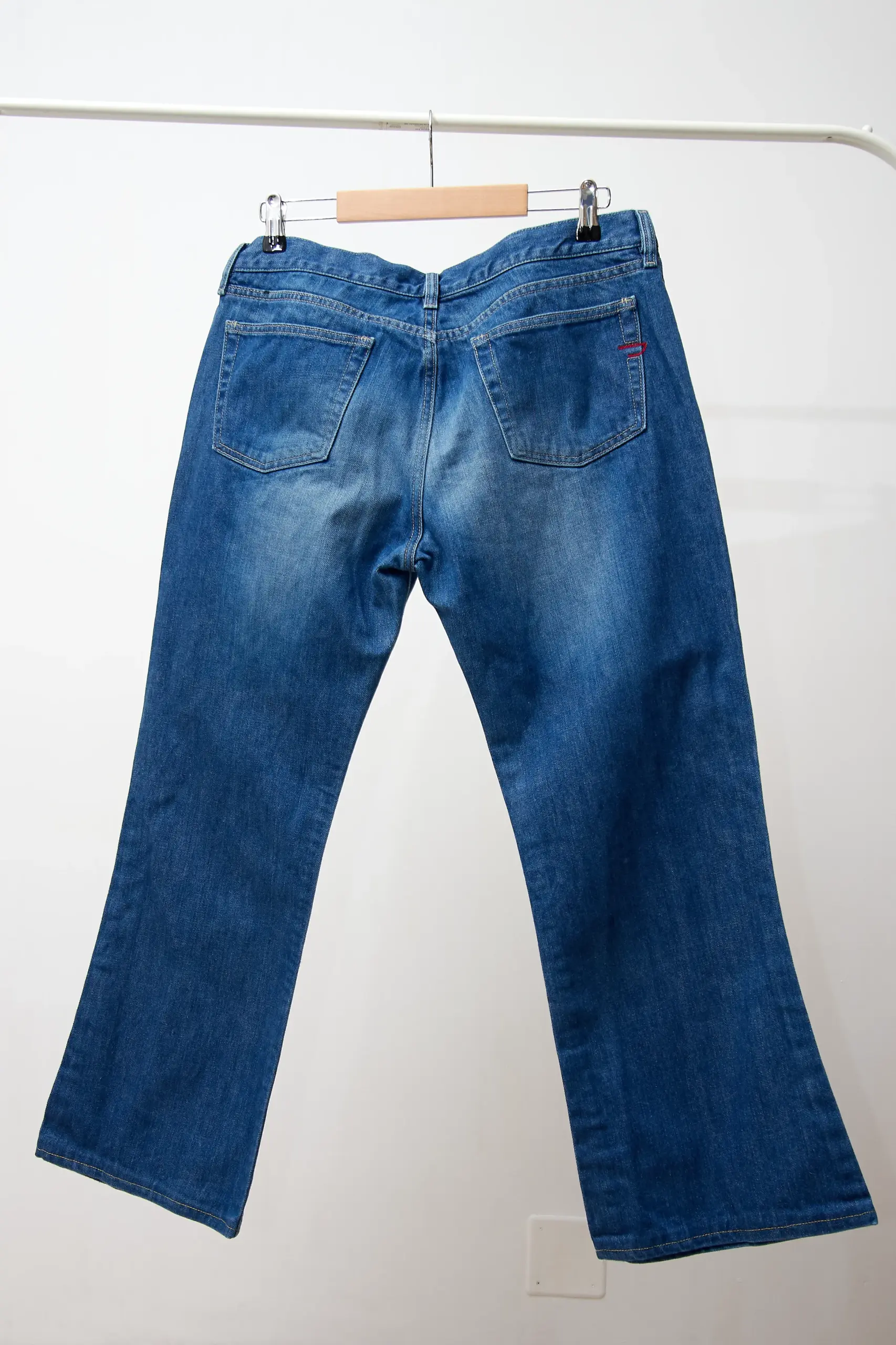 Blugi Diesel cropped, W33 - imagine 3