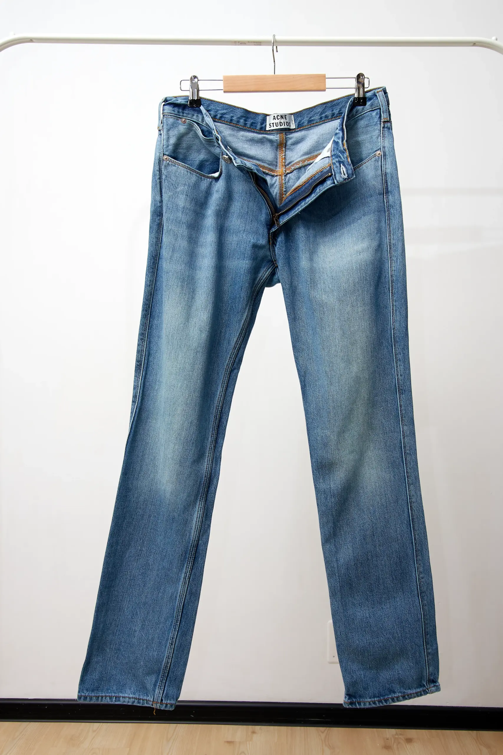 Jeans ACNE Studios Max LT, marimea W30 - imagine 3