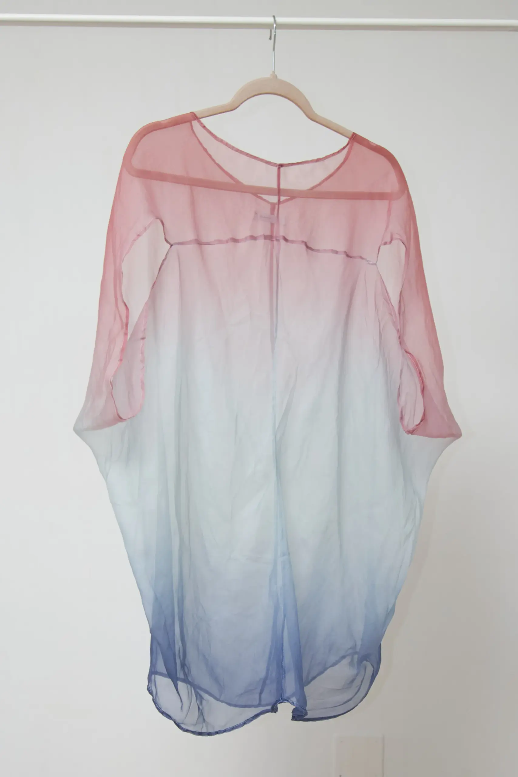 Cămașă de mătase in degrade, S - imagine 2