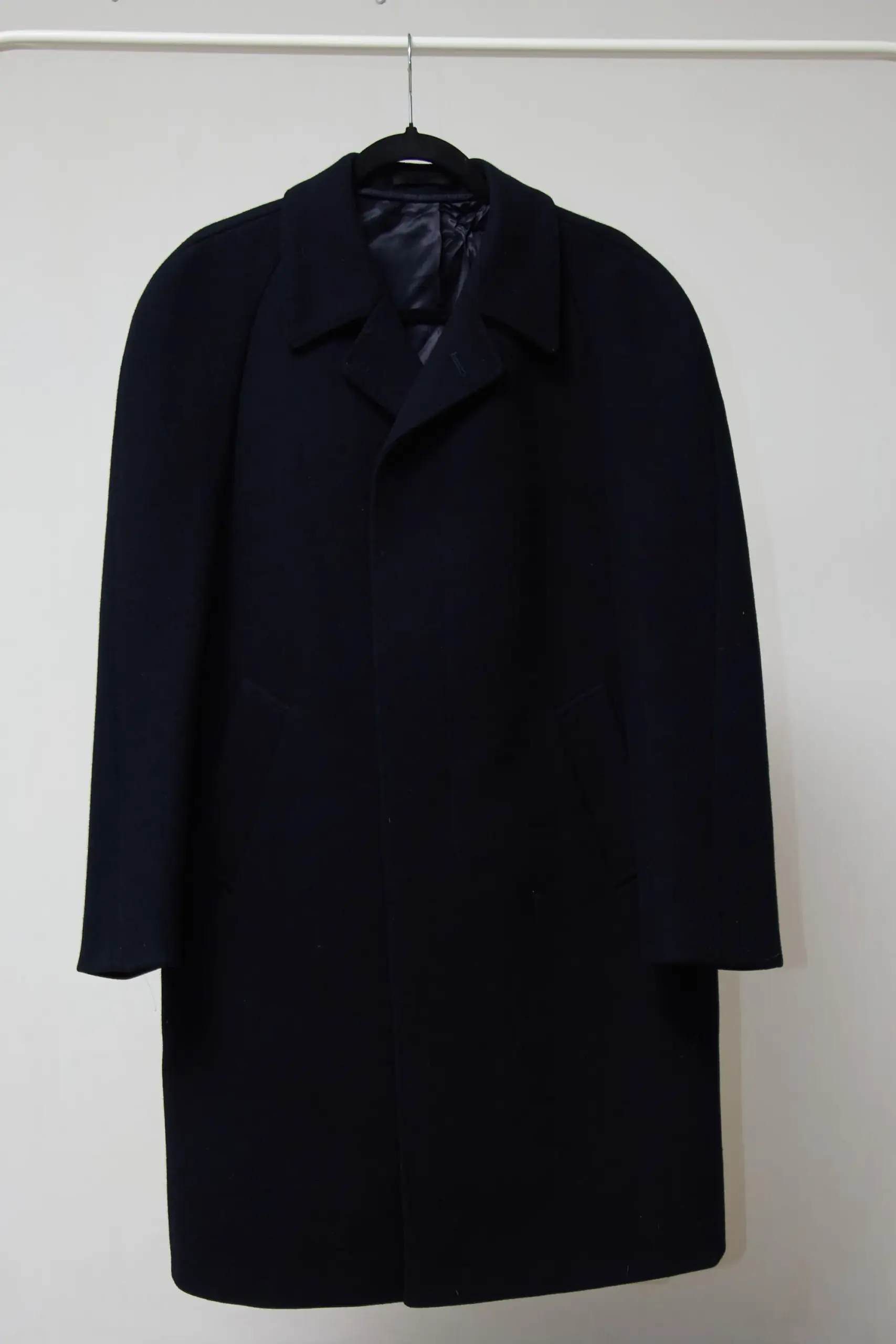 Palton vintage din lână pură, EU 54 - L/XL - imagine 2