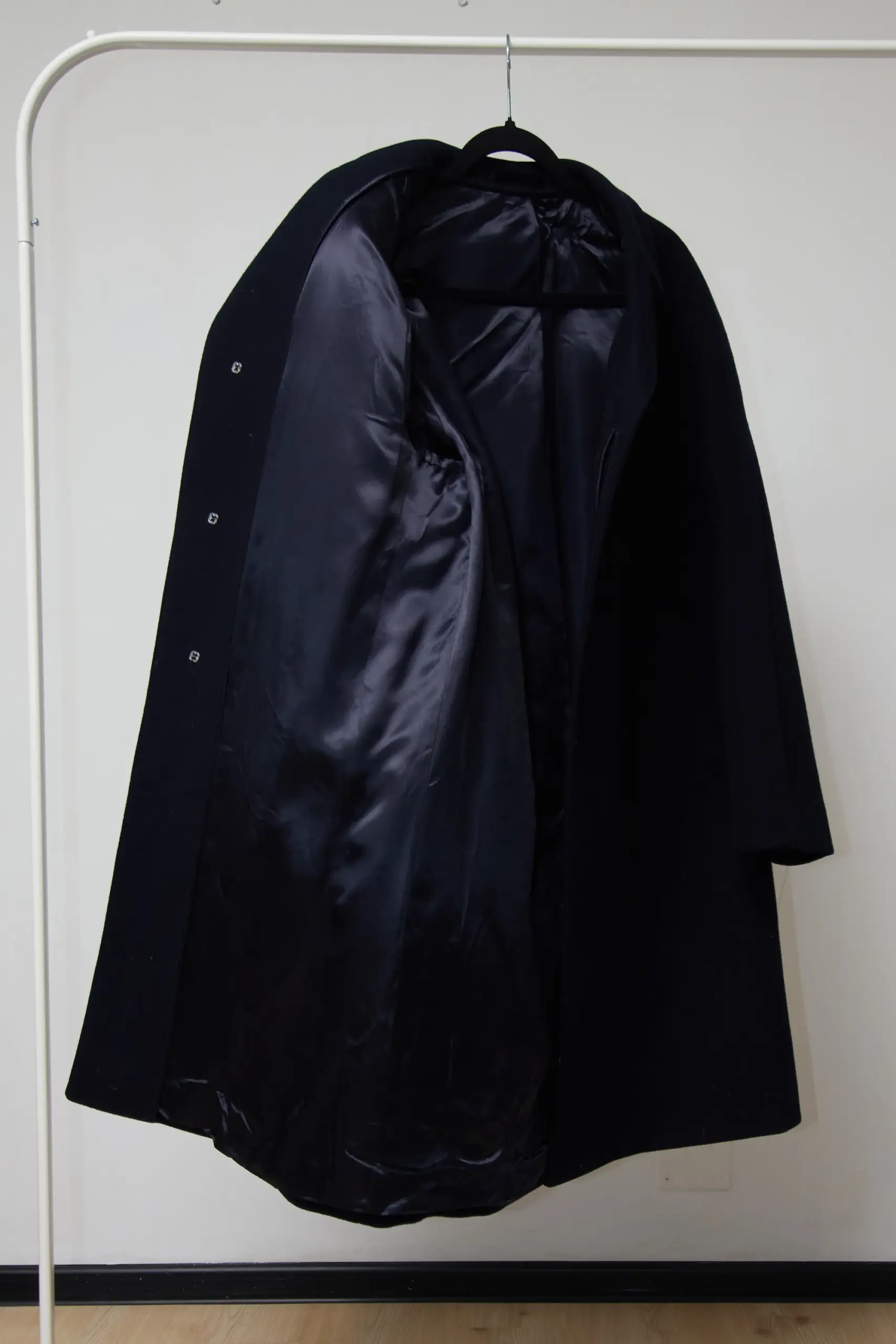 Palton vintage din lână pură, EU 54 - L/XL - imagine 4