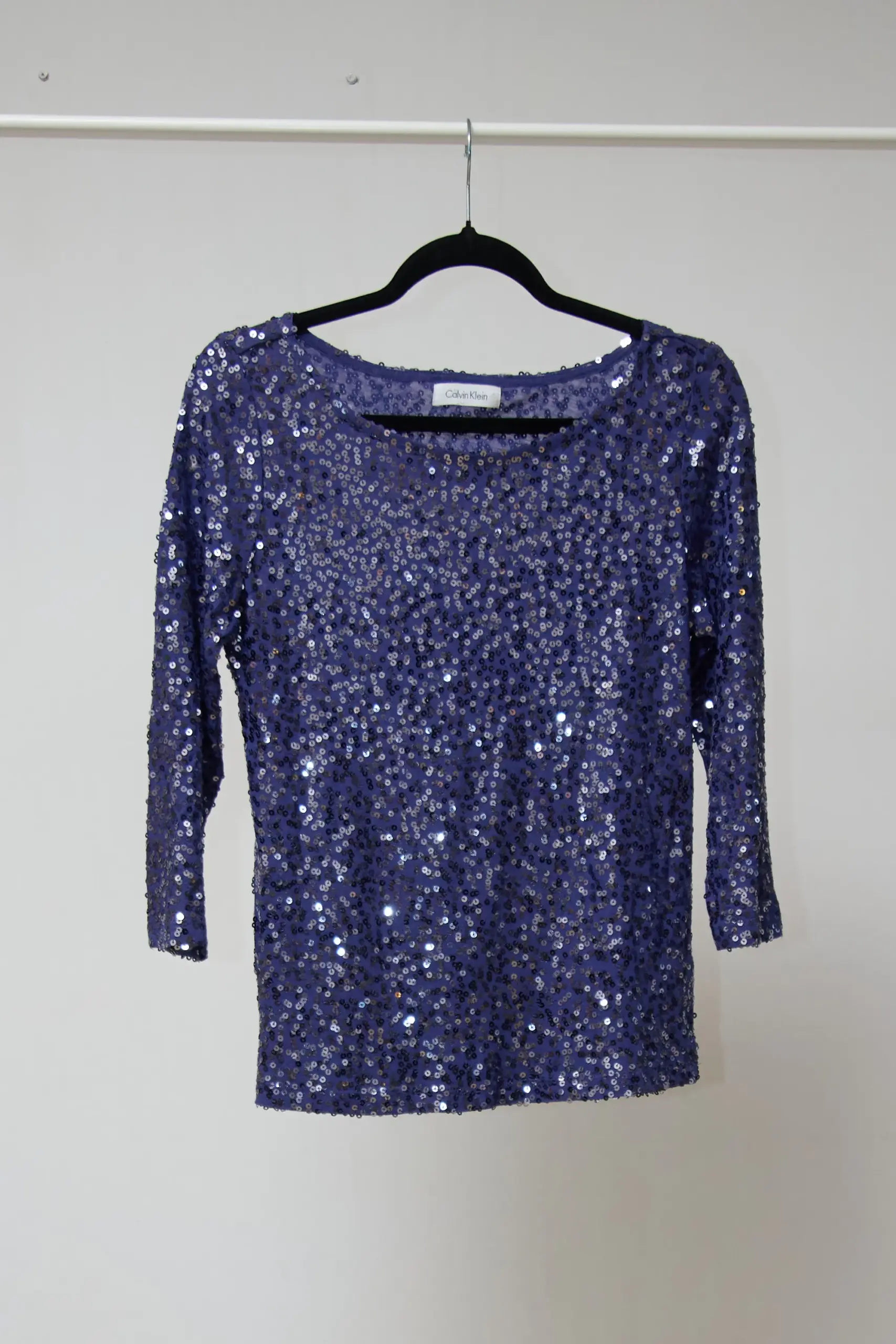 Bluză Calvin Klein cu paiete, S - imagine 4