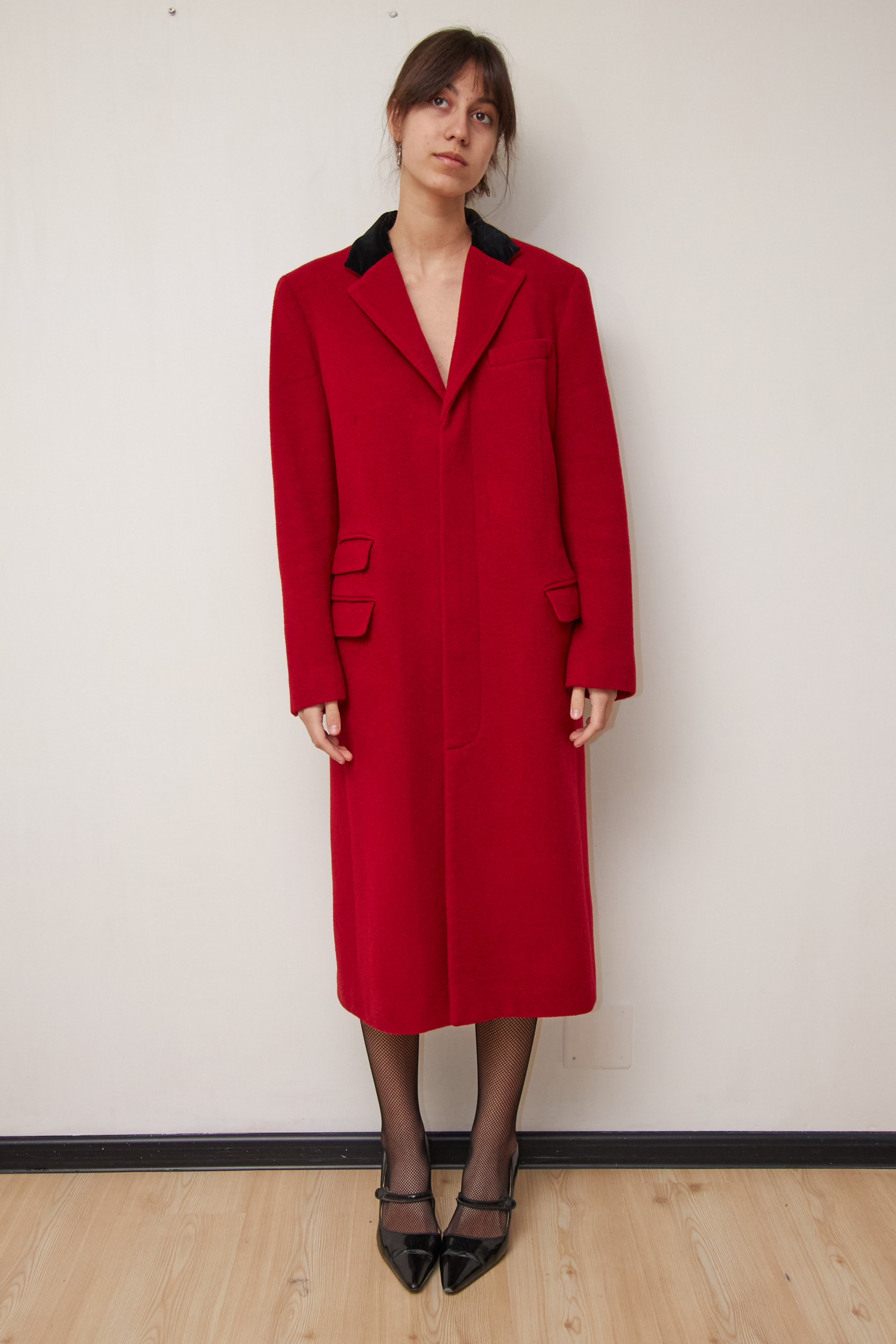 Palton din lână și cașmir Polo Ralph Lauren M - imagine 2