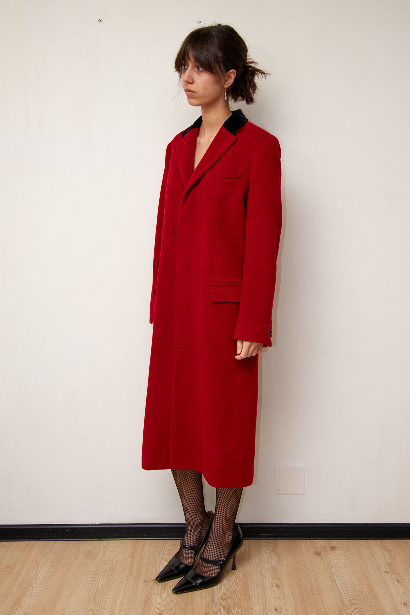 Palton din lână și cașmir Polo Ralph Lauren M - imagine 6