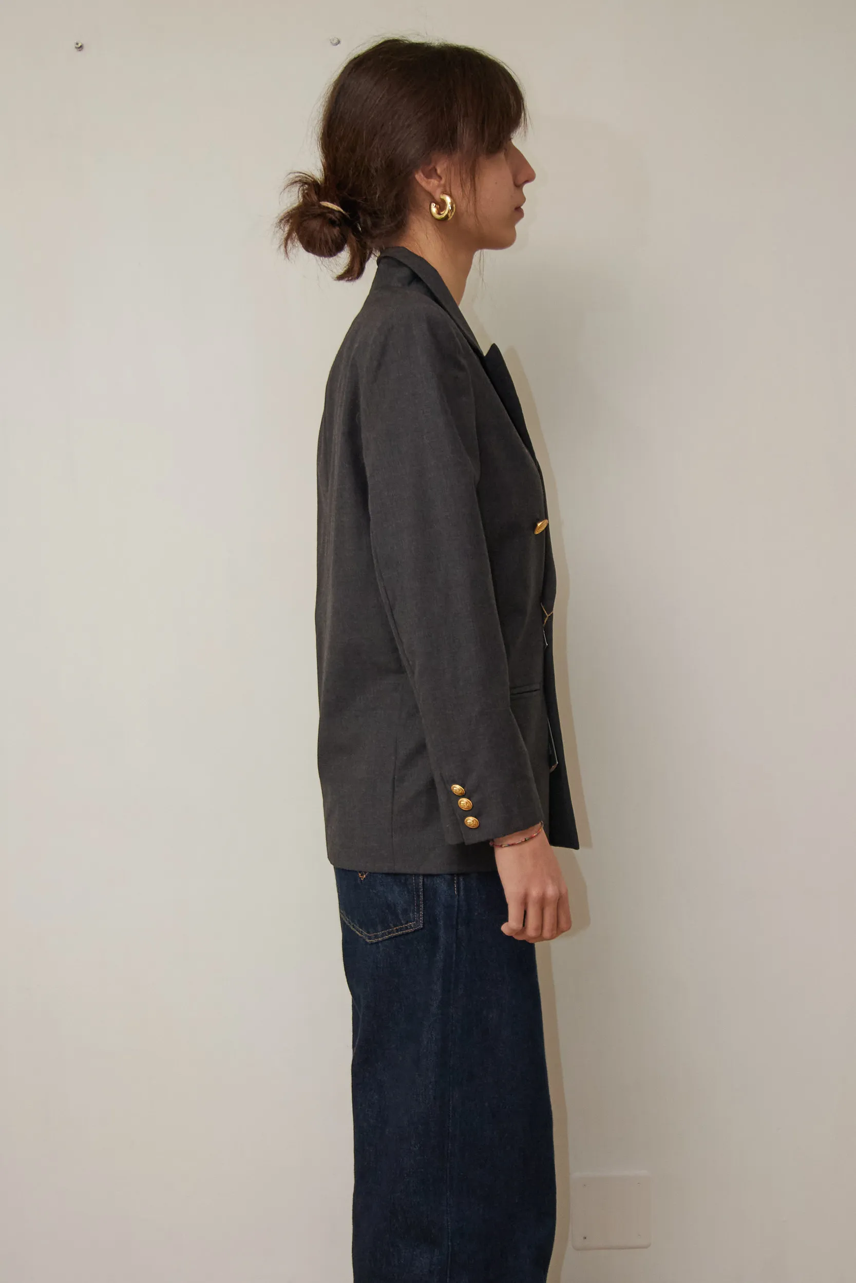 Sacou "Captain's Blazer" John Twig Lână Merinos XS - imagine 3