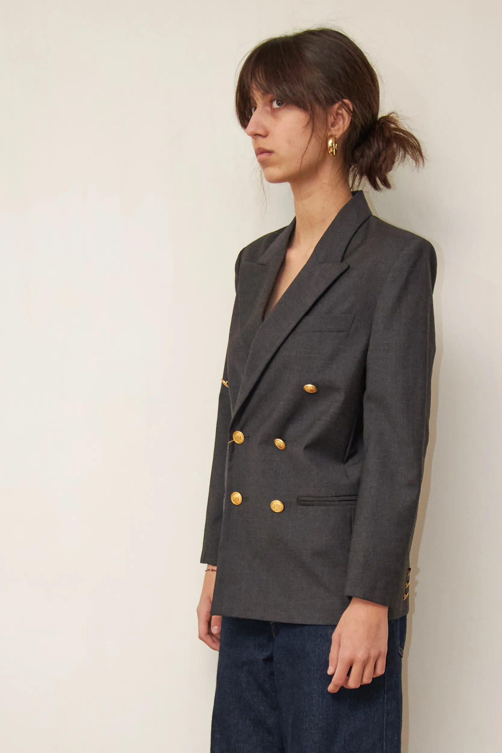 Sacou "Captain's Blazer" John Twig Lână Merinos XS - imagine 5