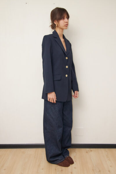 Sacou Navy BORGOFIORI – Lână Virgină M