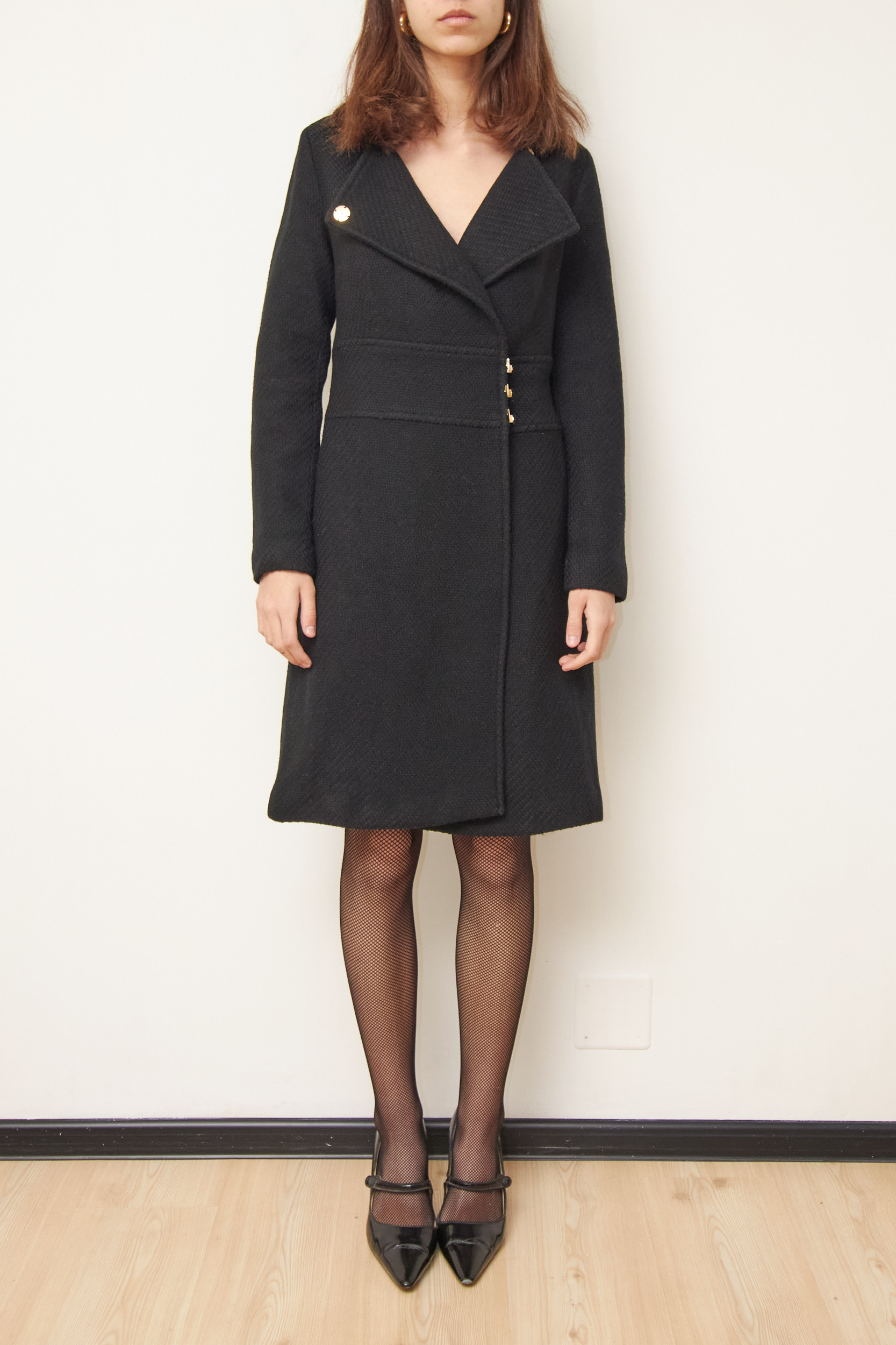 Palton Luisa Spagnoli "Officer Chic" – 100% Lână Virgină - XS/S - imagine 6