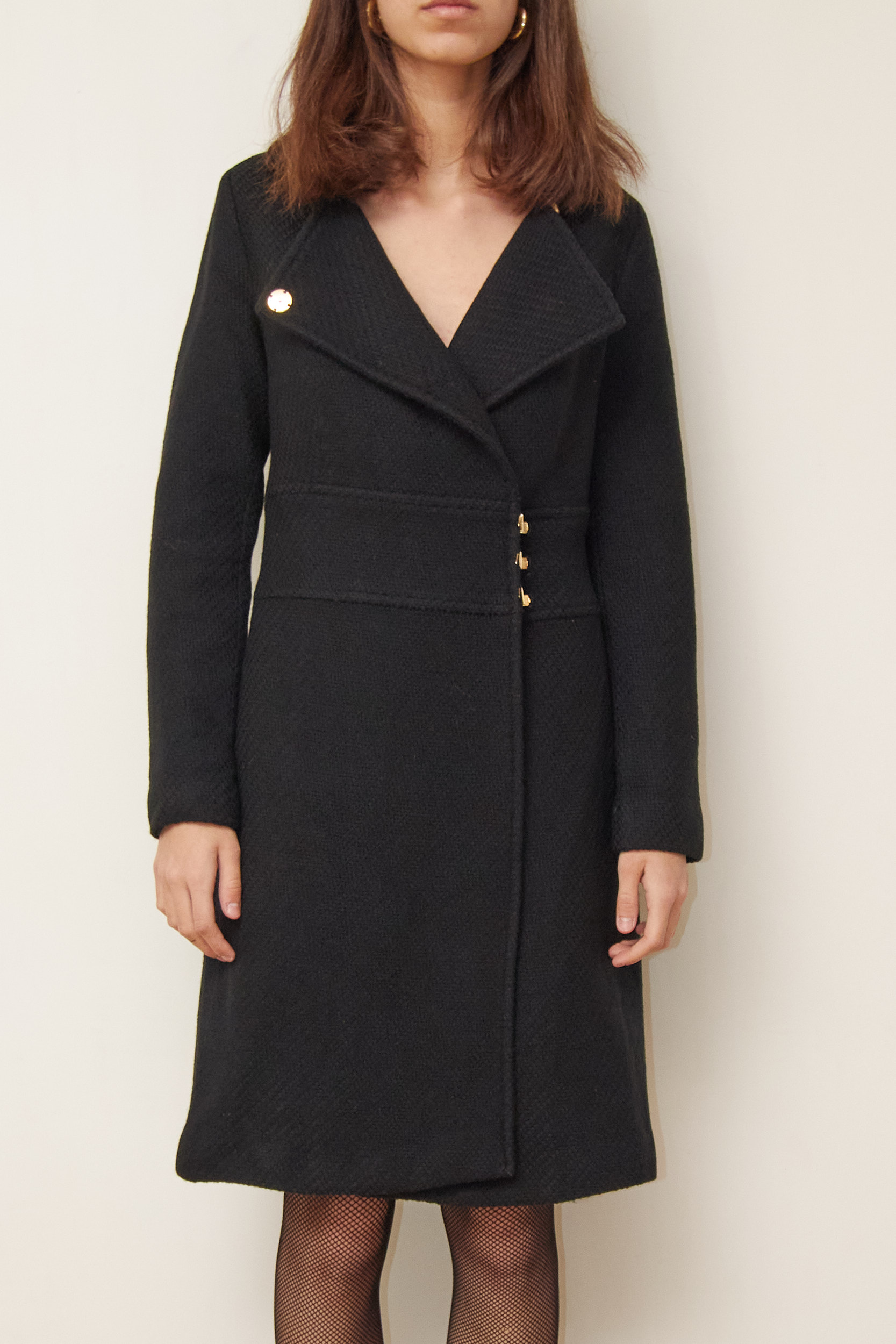 Palton Luisa Spagnoli "Officer Chic" – 100% Lână Virgină - XS/S - imagine 7