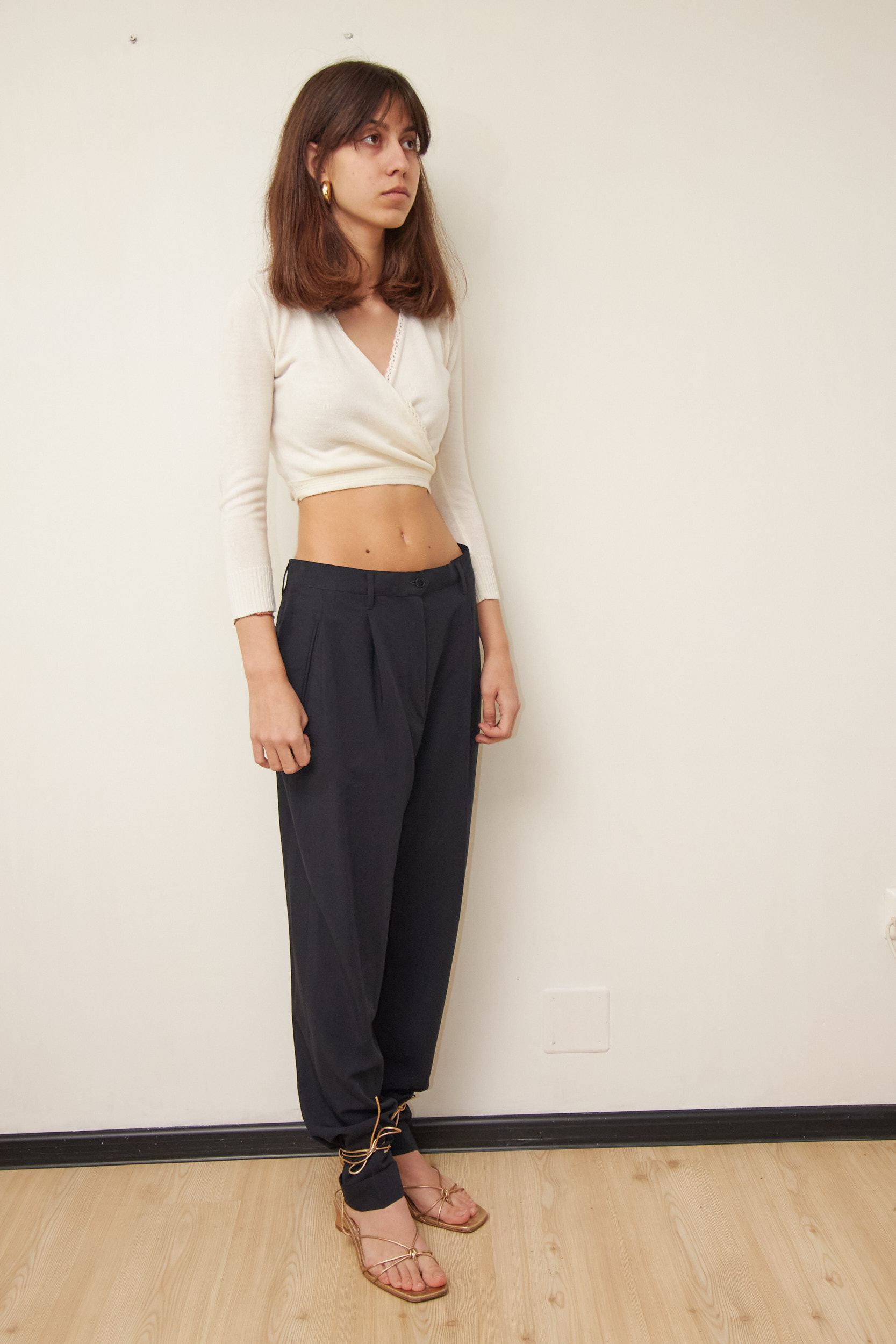 Pantaloni Premium lână METRADAMO Made in Italy M