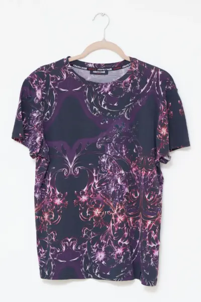 Tricou Roberto Cavalli Sport (Print Baroc) L