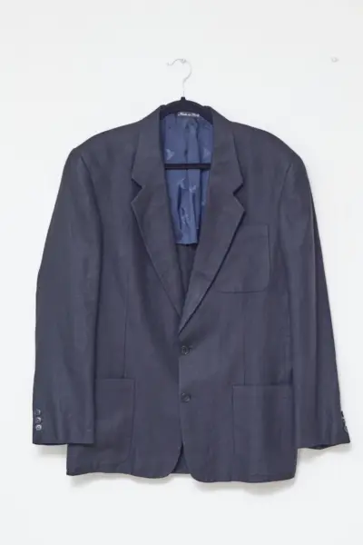 Sacou Emporio Armani "Summer Texture" – In & Buzunare Aplicate (Căptușeală Logo) M