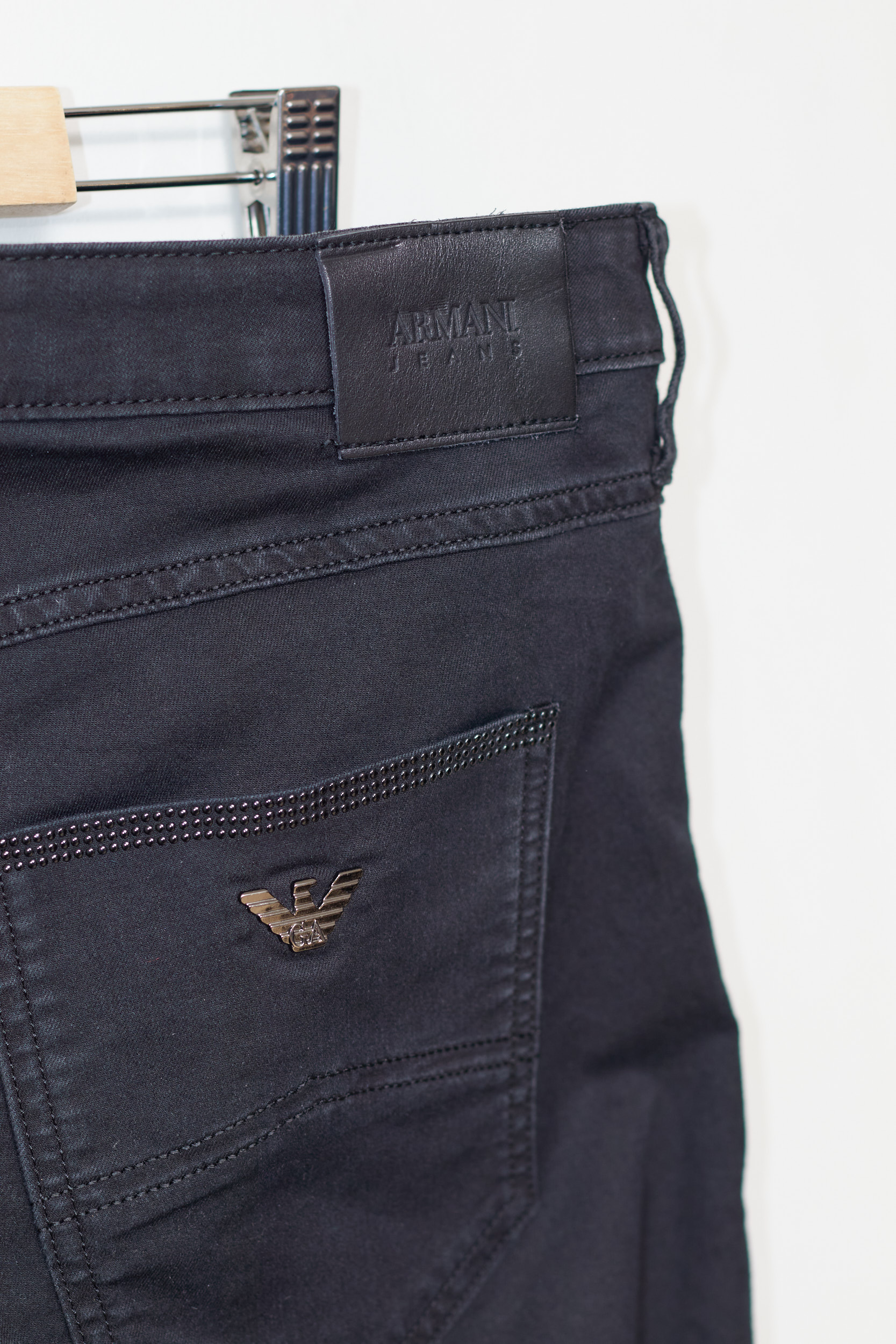 Jeans Negri ARMANI - Model 'J07 TULIP' L - imagine 4