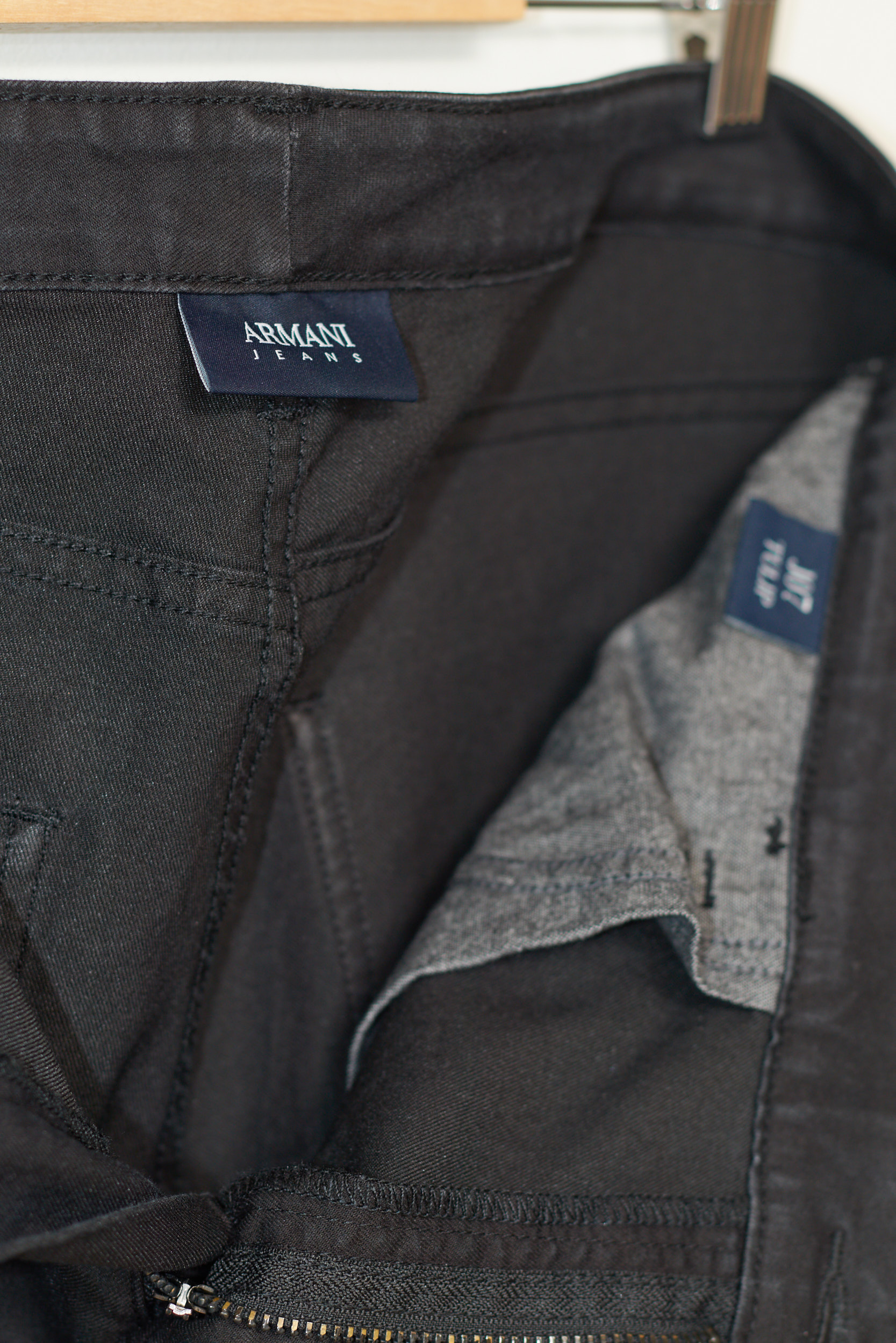 Jeans Negri ARMANI - Model 'J07 TULIP' L - imagine 5