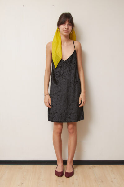 Rochie din catifea Classic 90s S