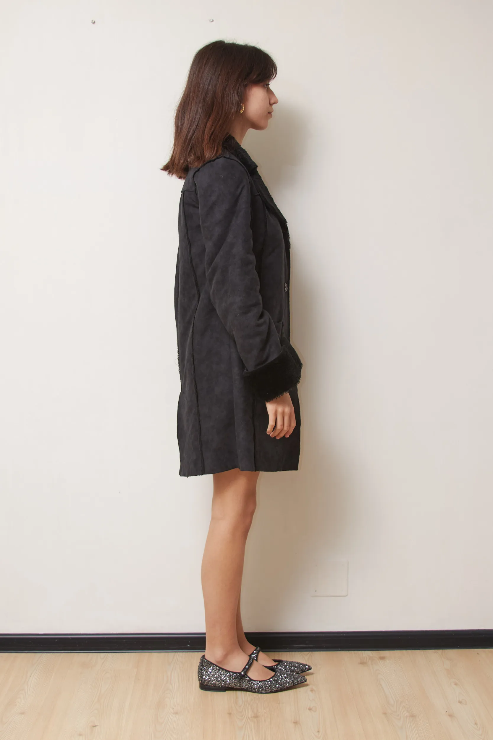 Cojocel cu blăniță sintetica Made in Italy S - imagine 3