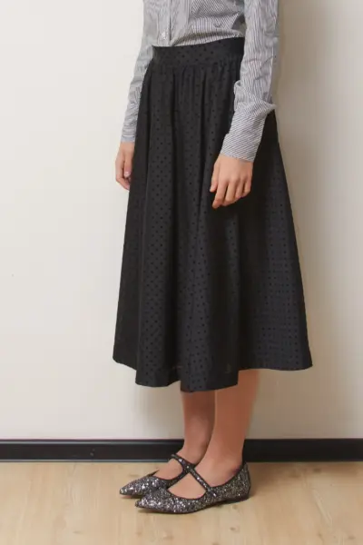 Fustă vintage cloche Bubbles M