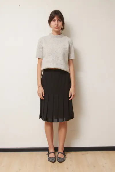 Fustă vintage ECLISSE MILANO din lână S